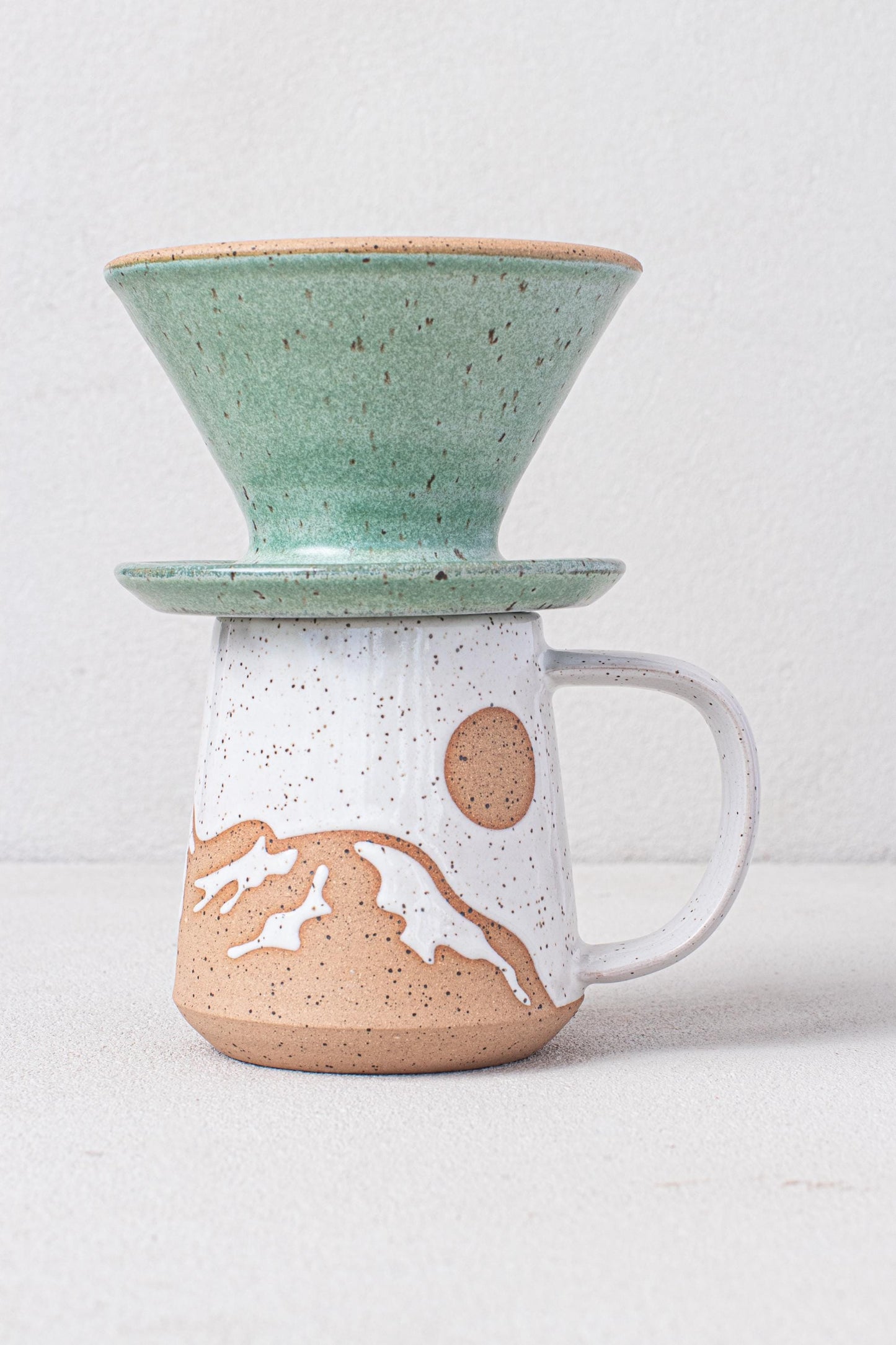 Turquoise Coffee Pour Over