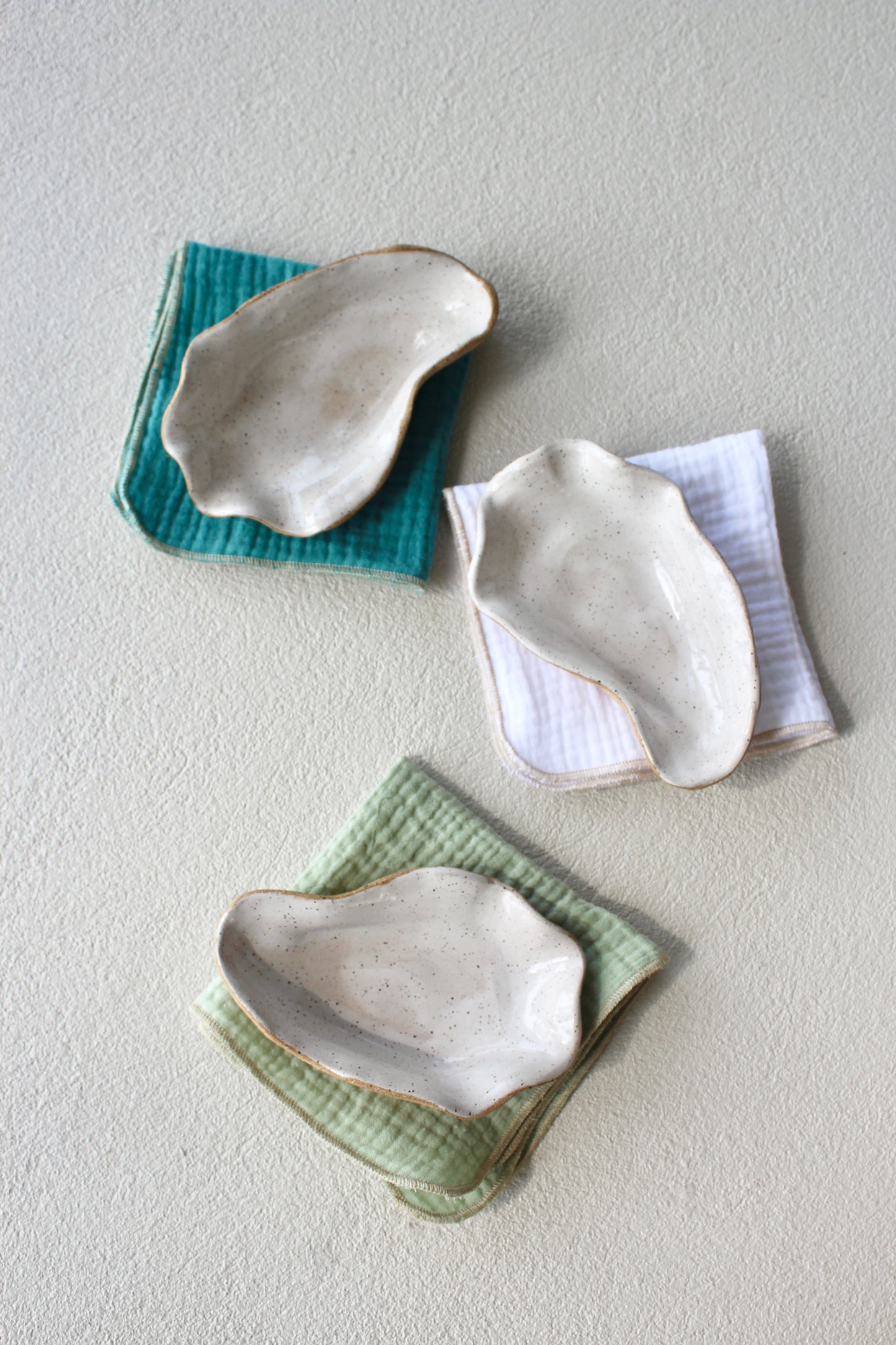 Oysters + Cocktail Napkins Gift Set