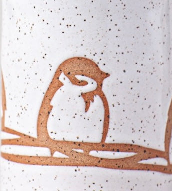 Straight Tumbler in White + design options