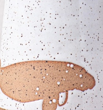 Straight Tumbler in White + design options