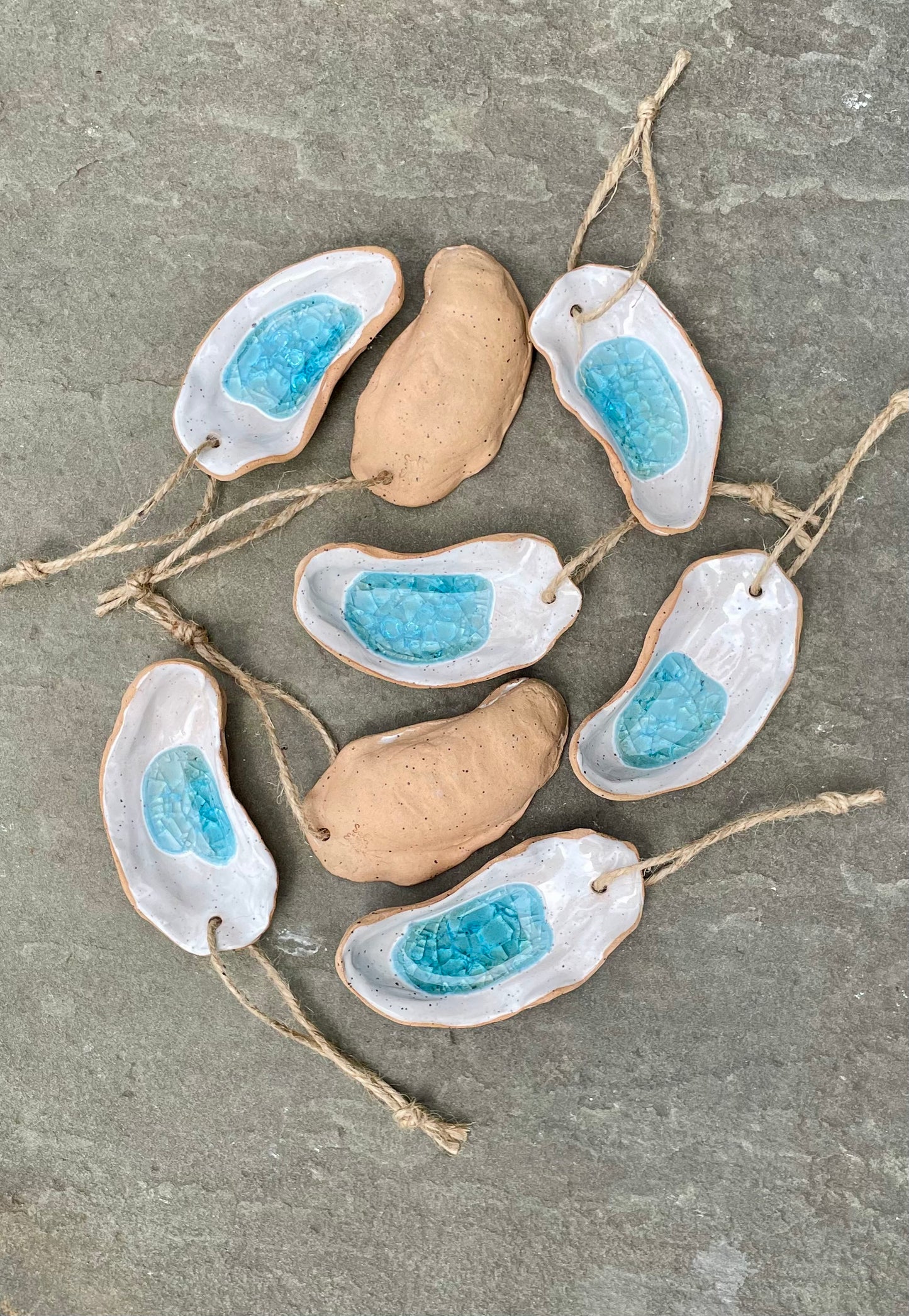 Oyster Shell Ornament