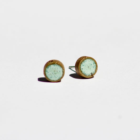 Turquoise Stud Earrings - 7mm