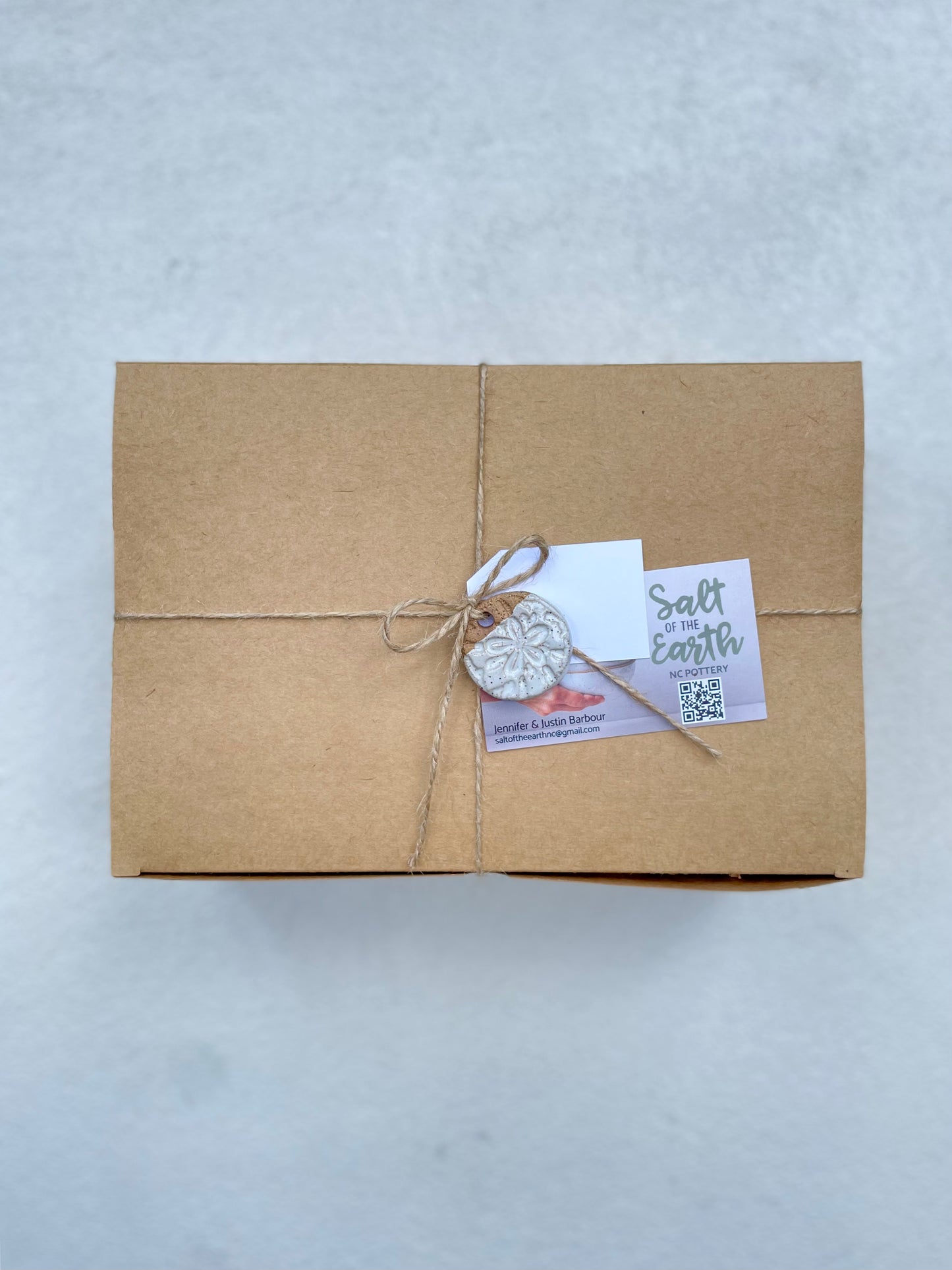 Blue Napkins + Napkin Rings Gift Set