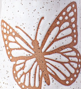 Straight Tumbler in White + design options