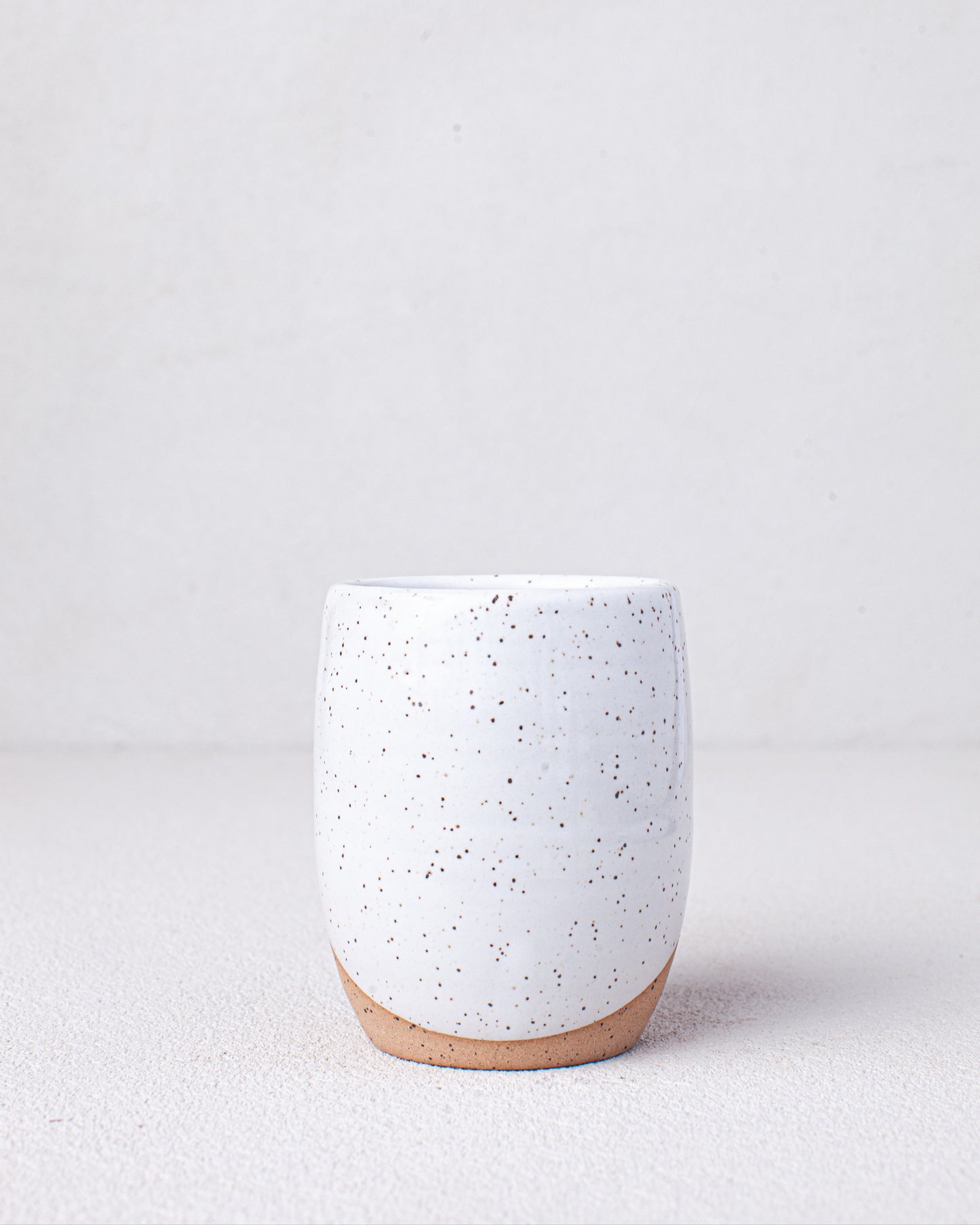 Curved Tumbler in White