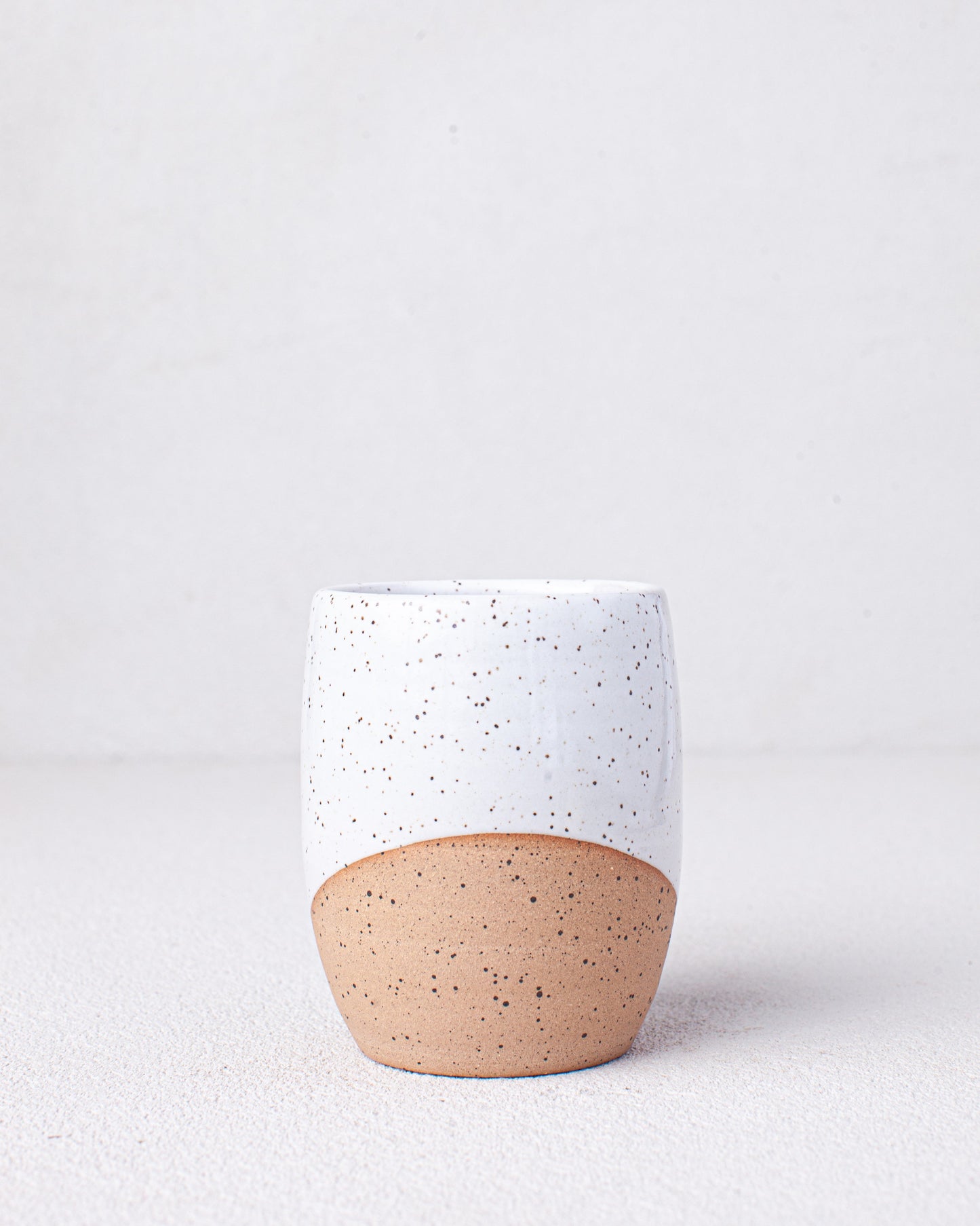 Curved Tumbler in White