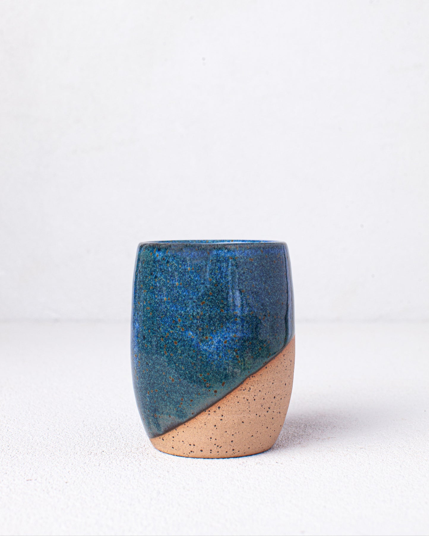 Curved Tumbler in Blue