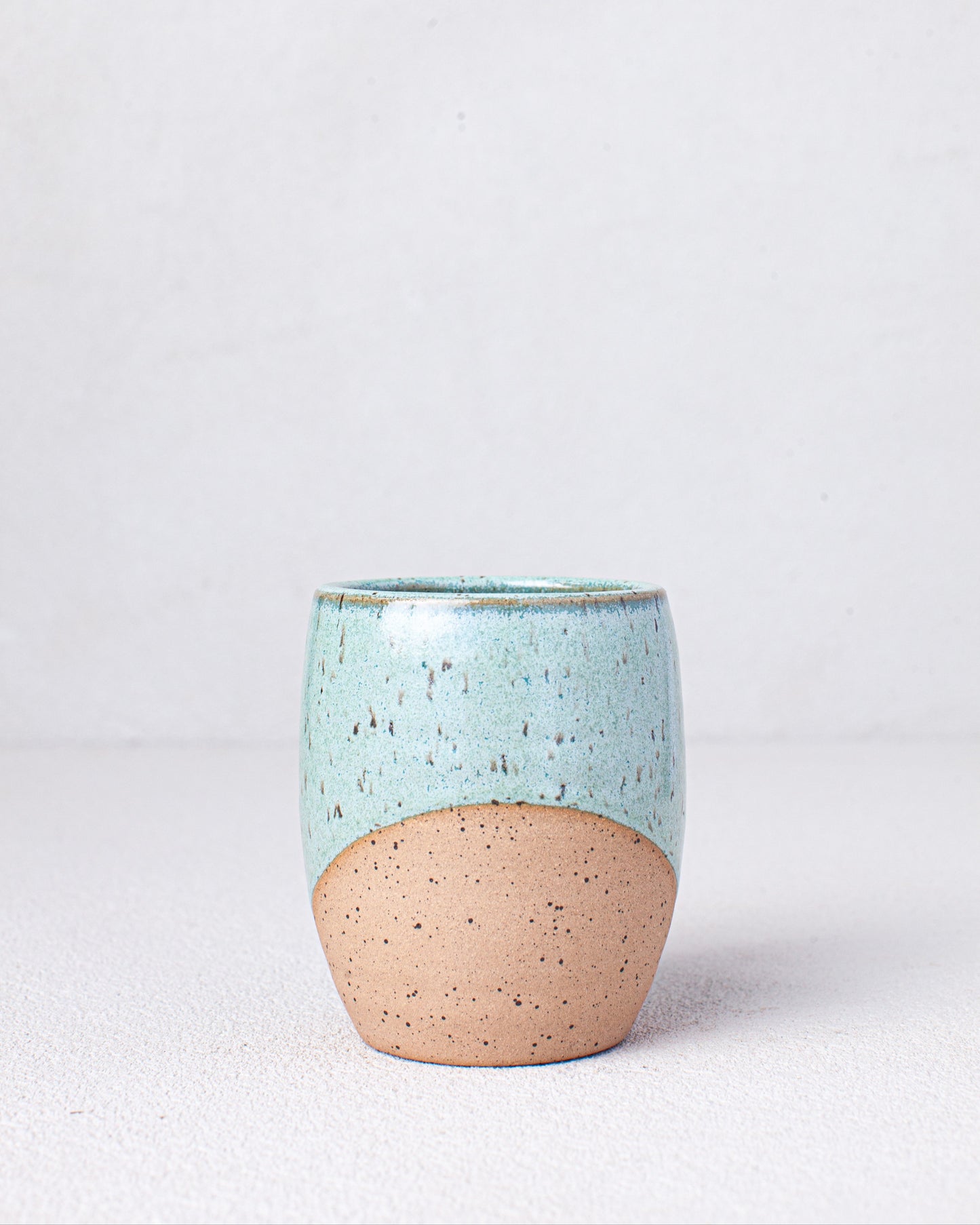 Curved Tumbler in Turquoise
