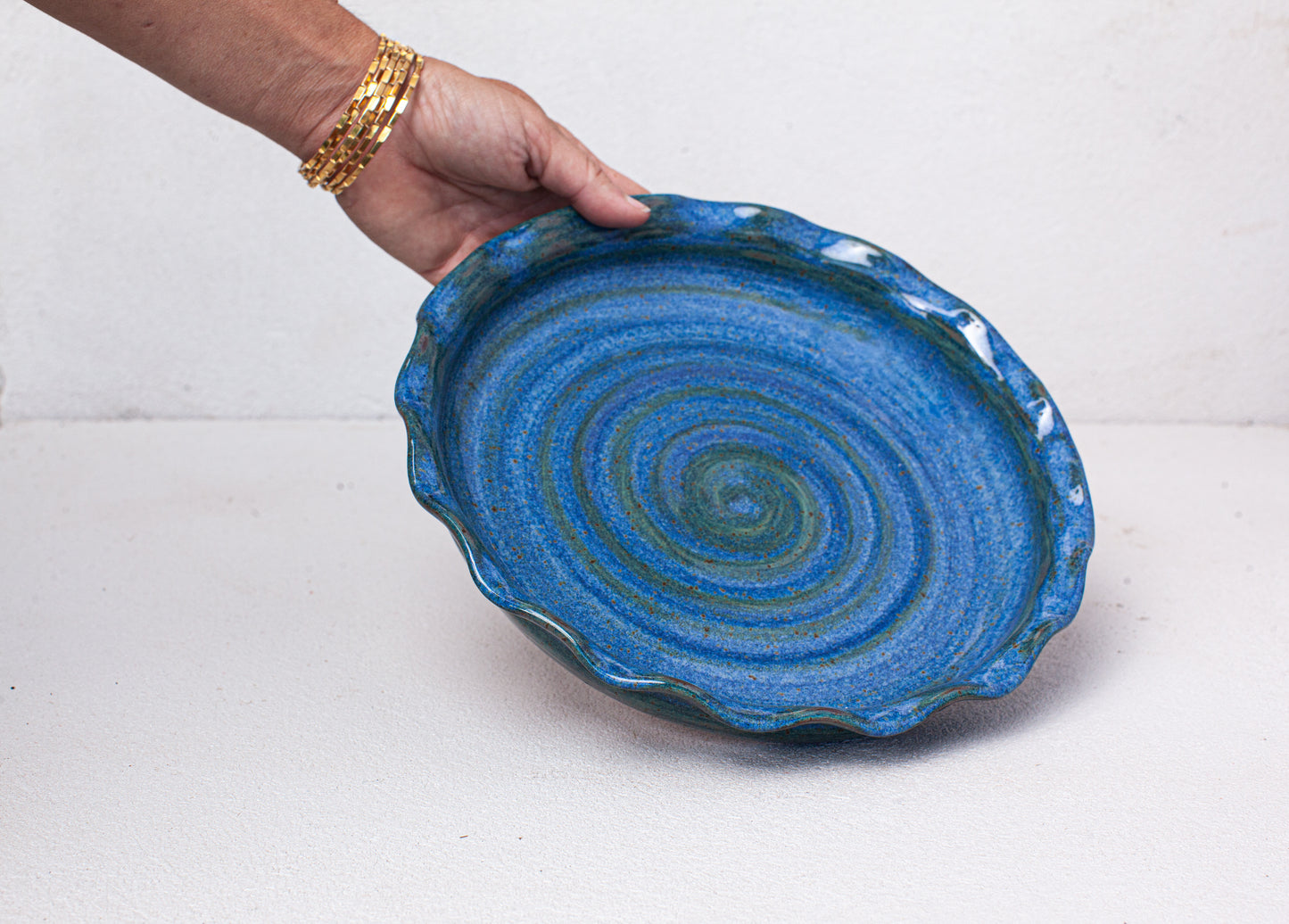 Offshore Blue Pie Plate