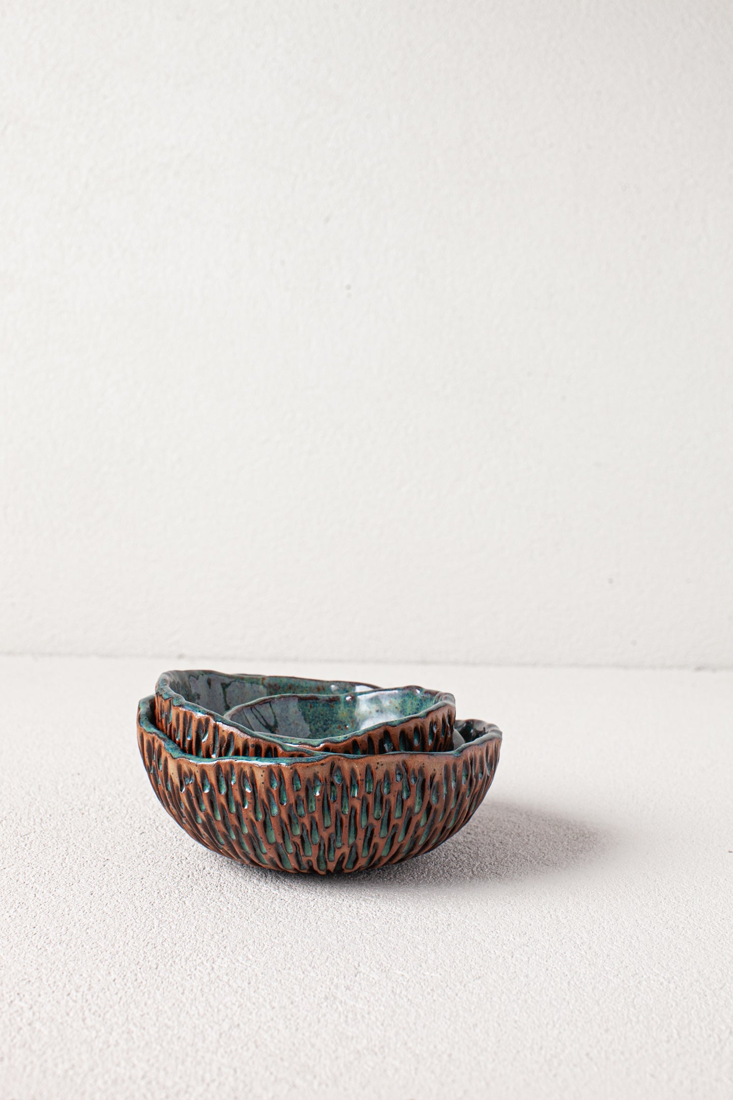 Nesting Coral Bowls