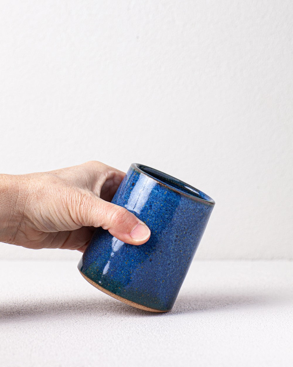 Straight Tumbler in Blue + design options