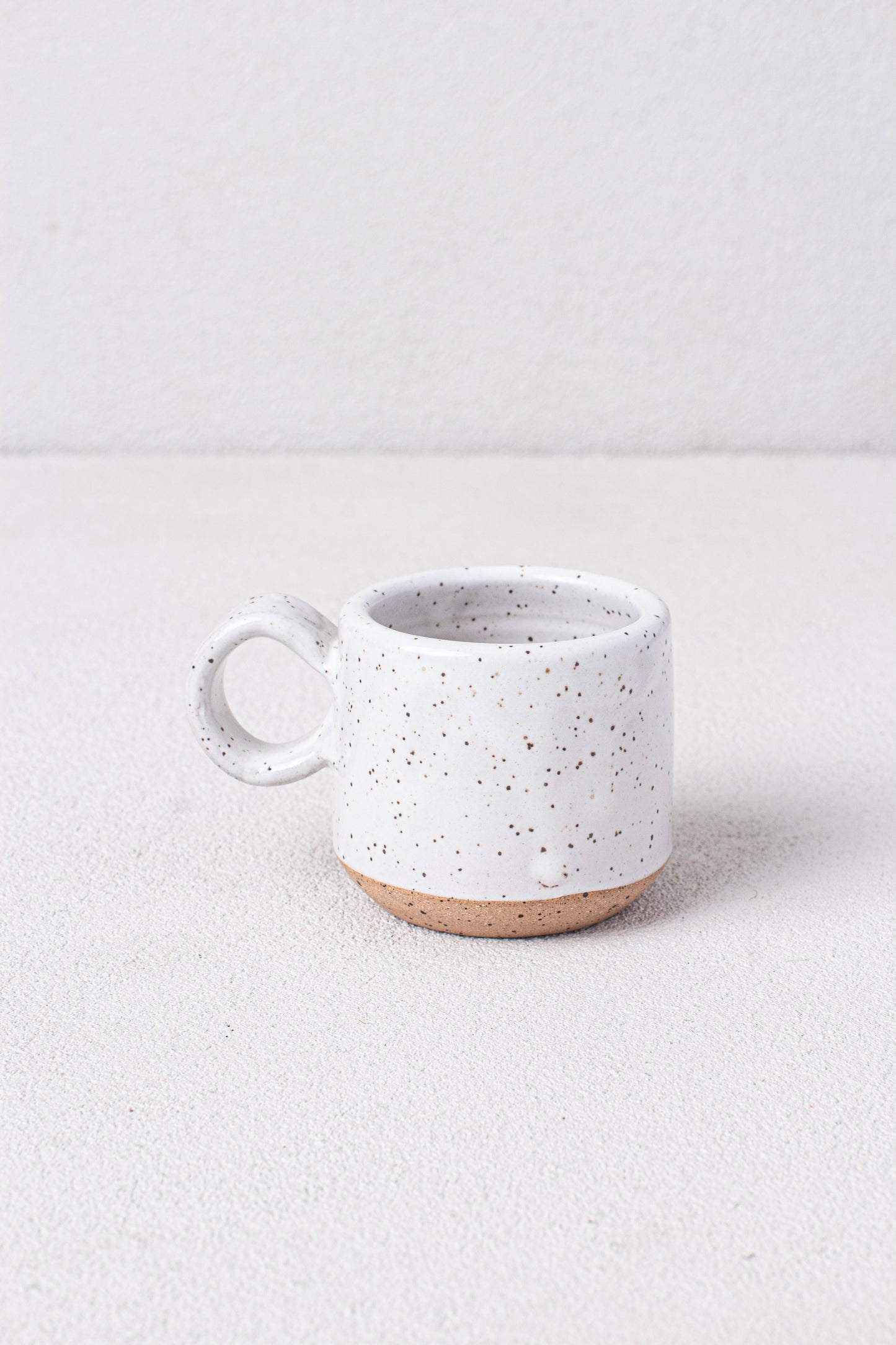 Speckled White Espresso Mug