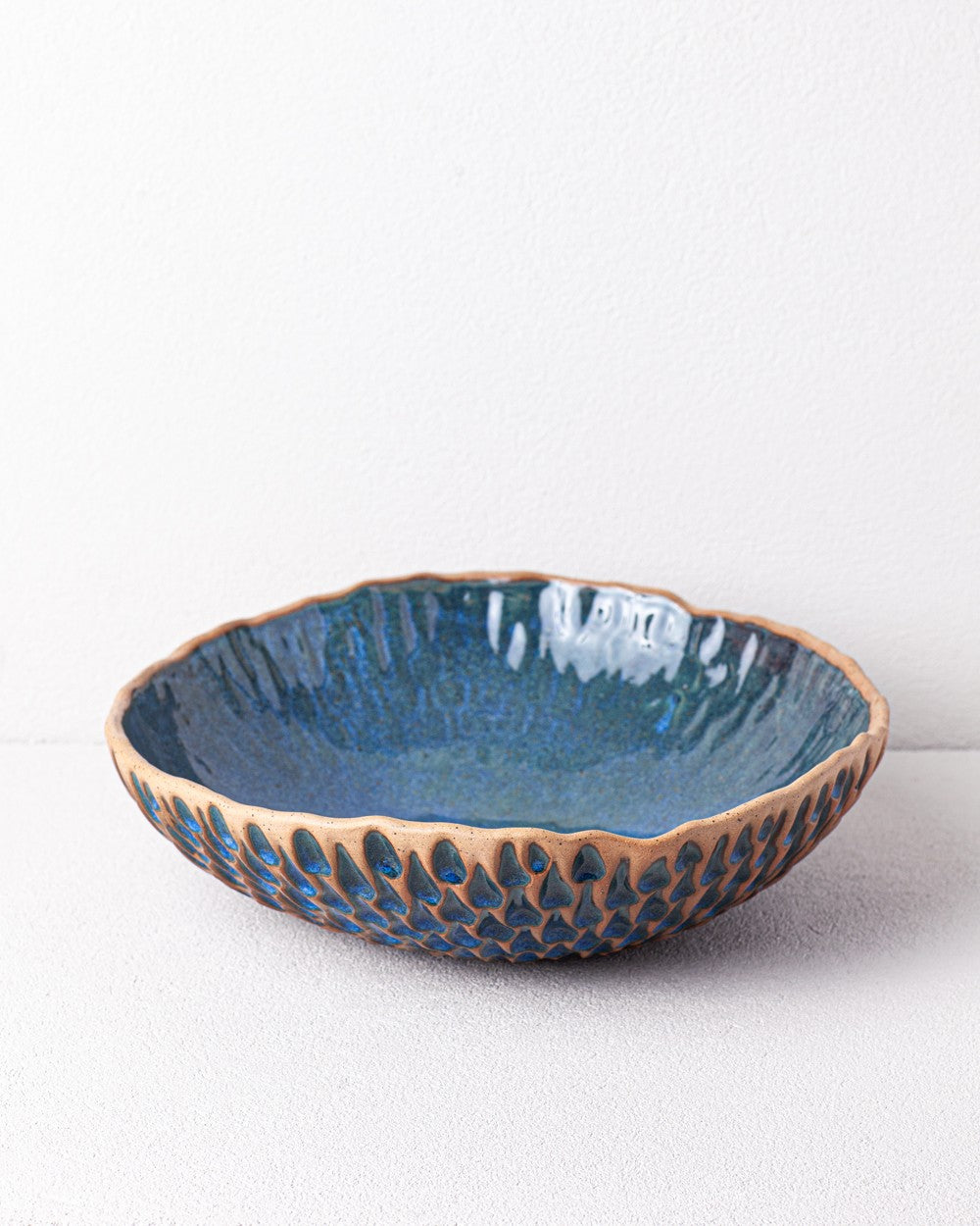 Large Decorative Bowl in Blue