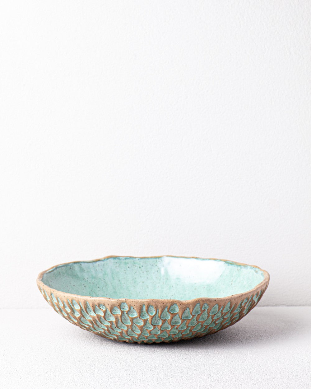 Large Decorative Bowl in Turquoise