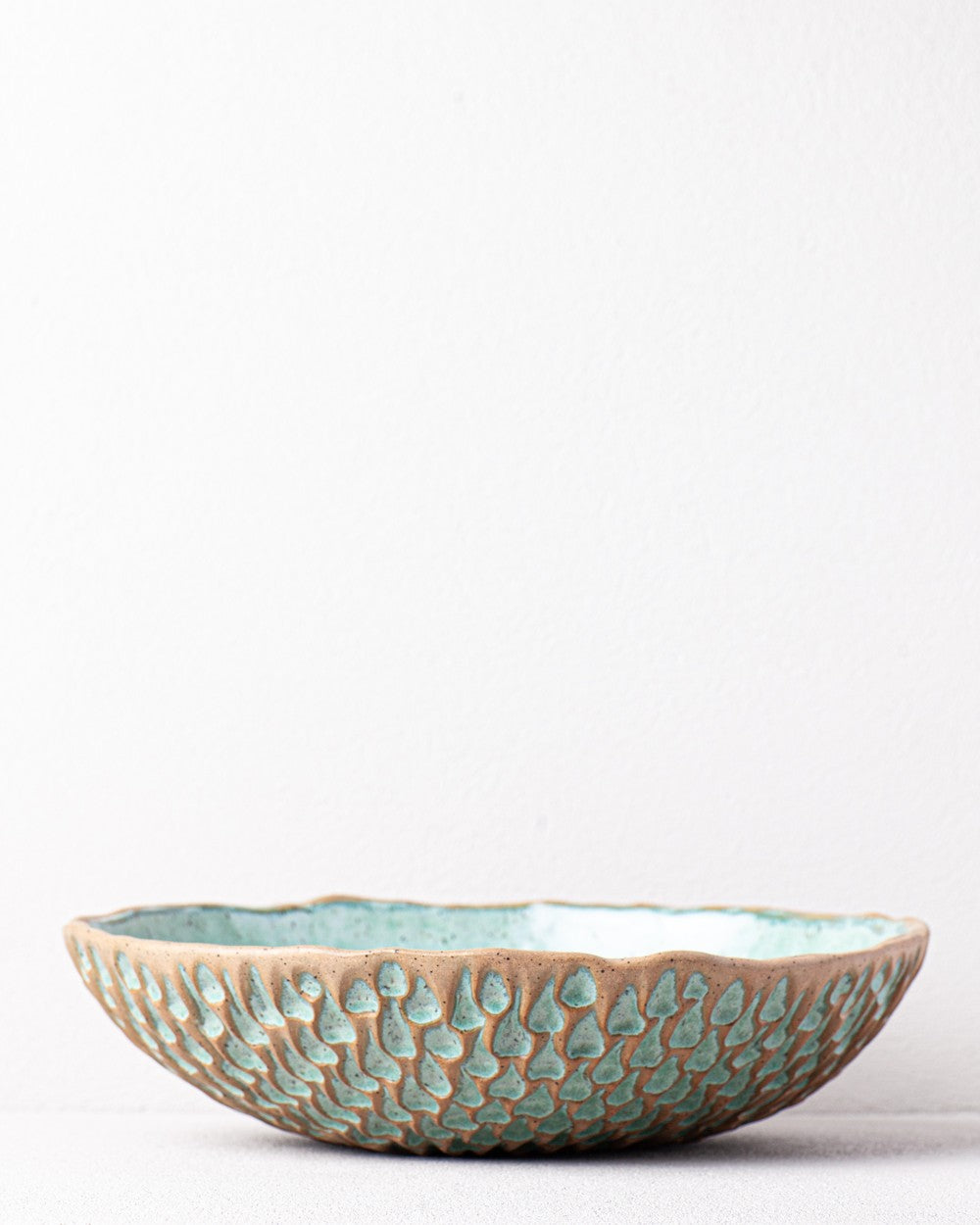 Large Decorative Bowl in Turquoise