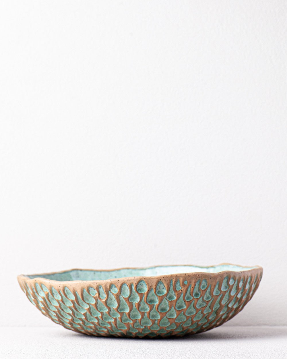 Large Decorative Bowl in Turquoise