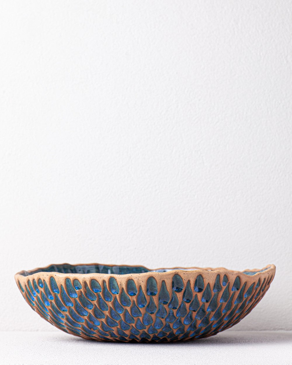 Large Decorative Bowl in Blue