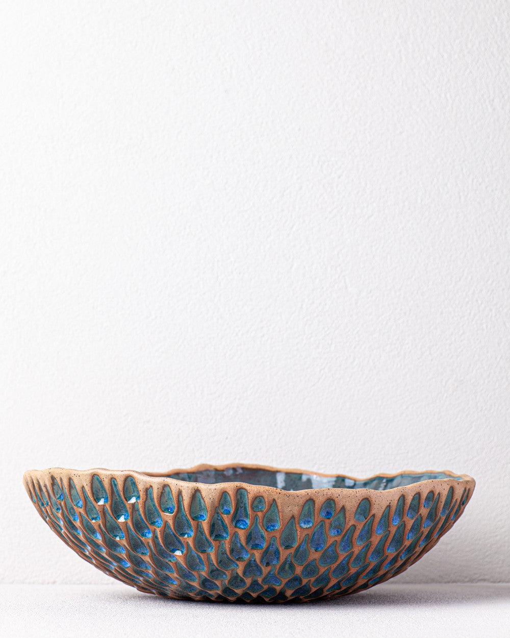 Large Decorative Bowl in Blue