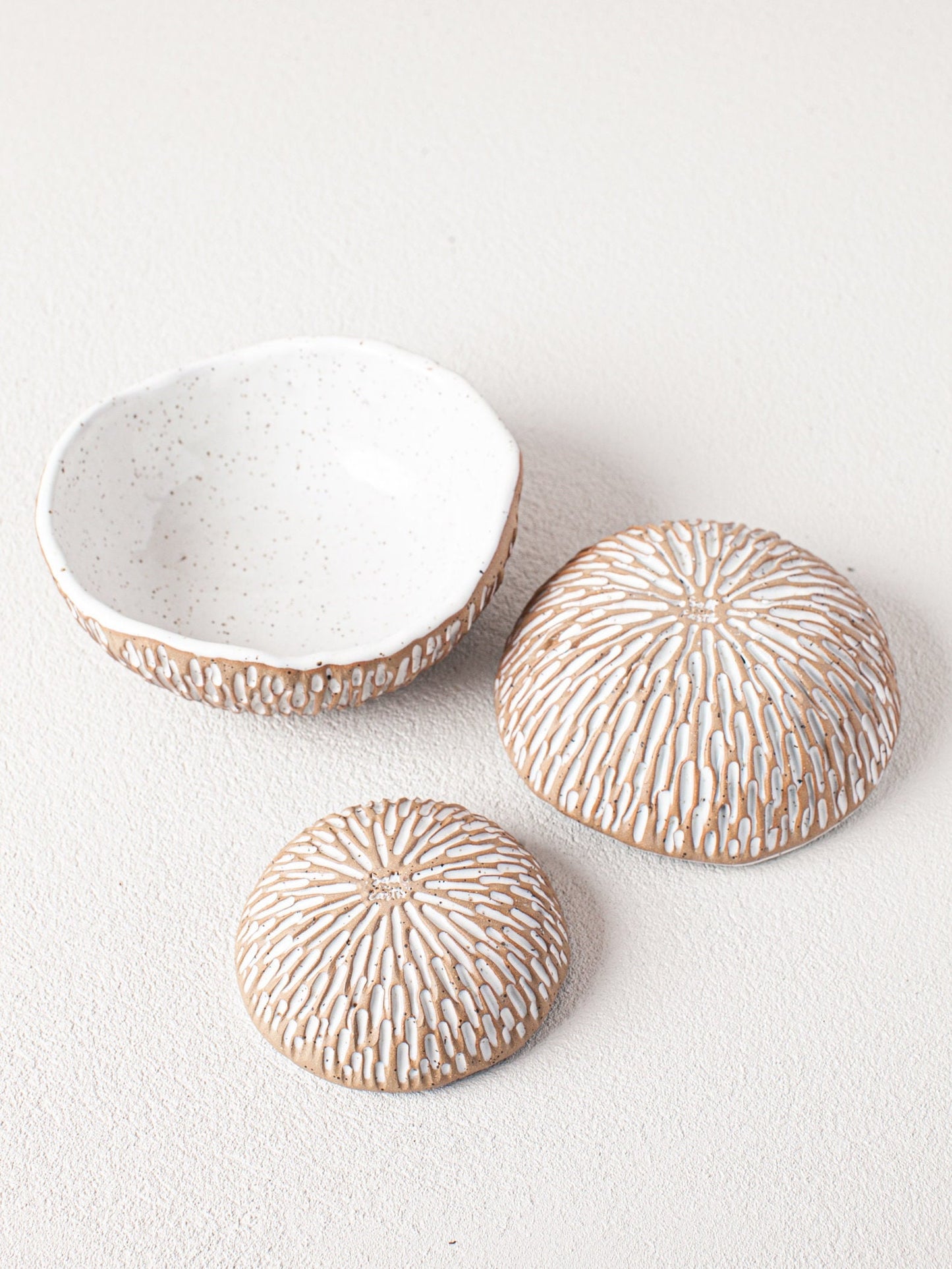 Nesting Coral Bowls