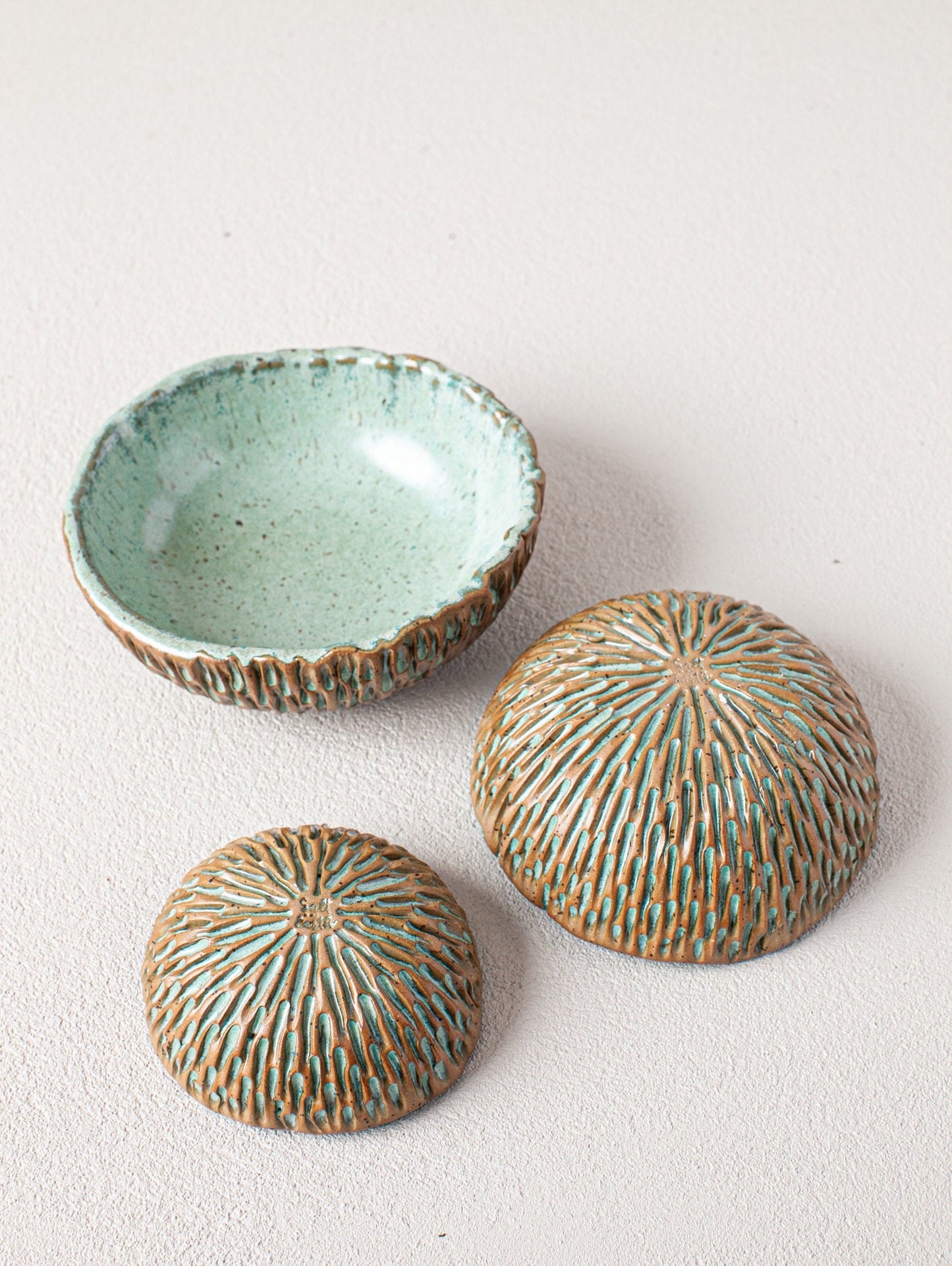 Nesting Coral Bowls