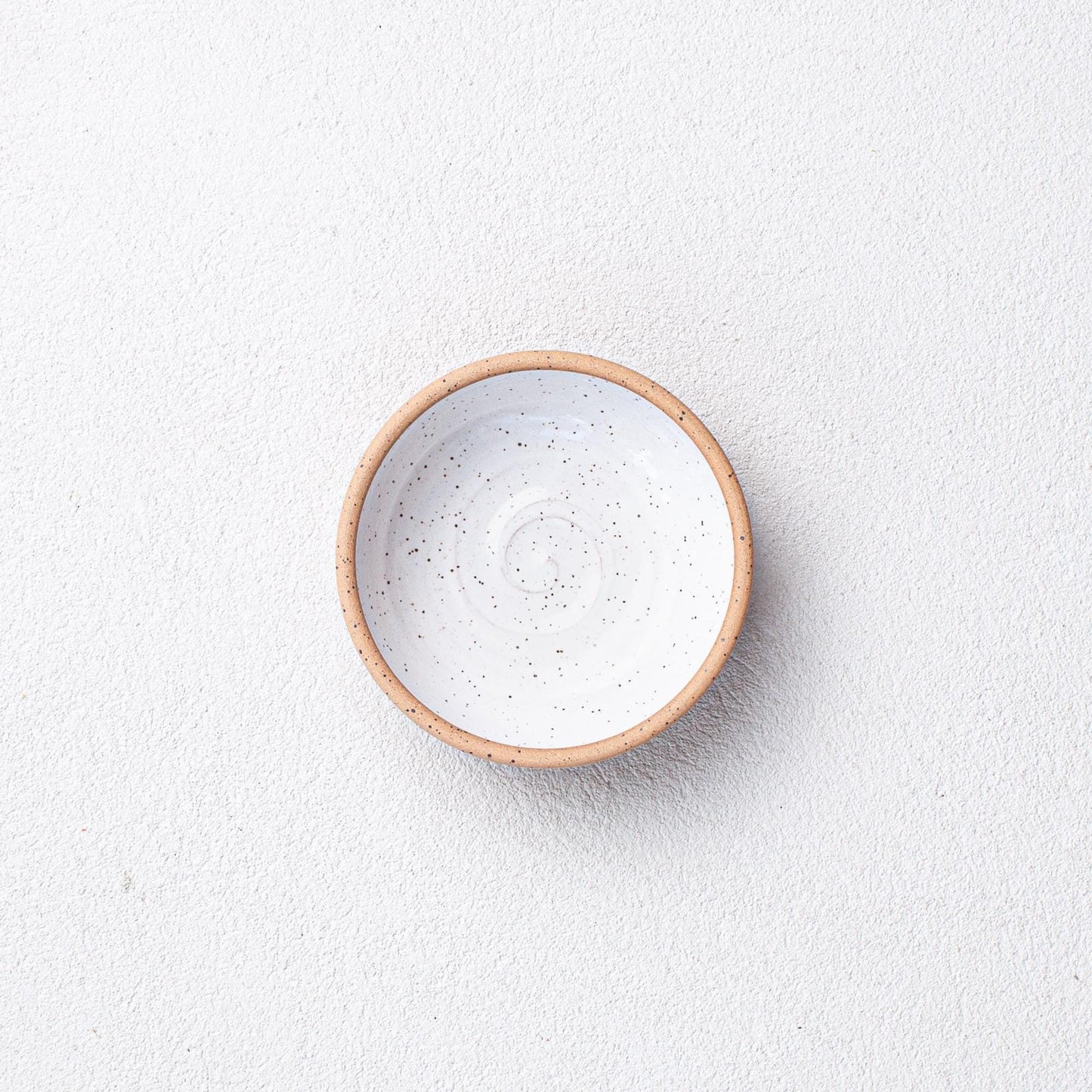 Speckled White Dessert Bowl