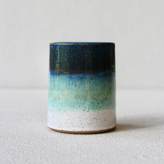 Sea Glass Glaze Straight Tumbler