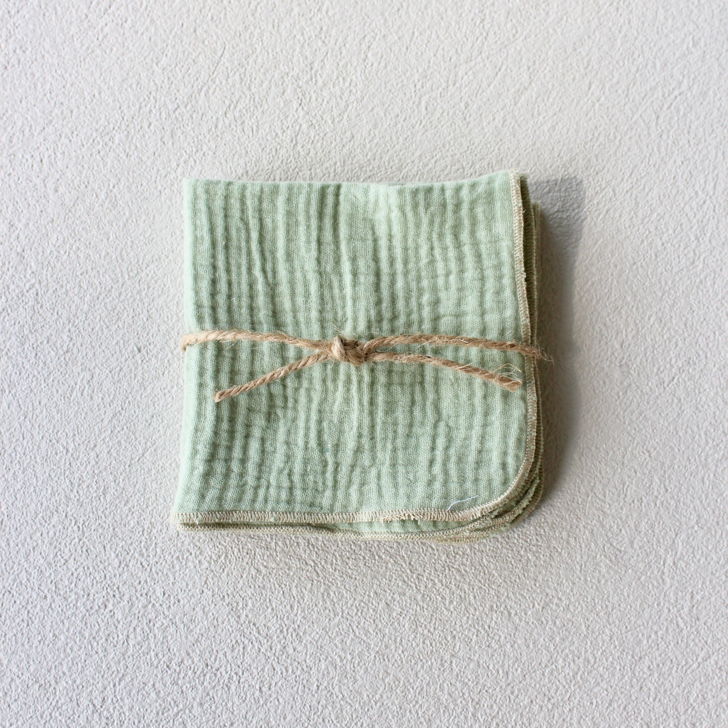 Sage Cotton Cocktail Napkins - set of 4