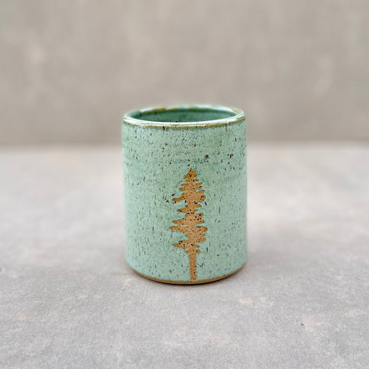 Single Pine Tumbler in Turquoise