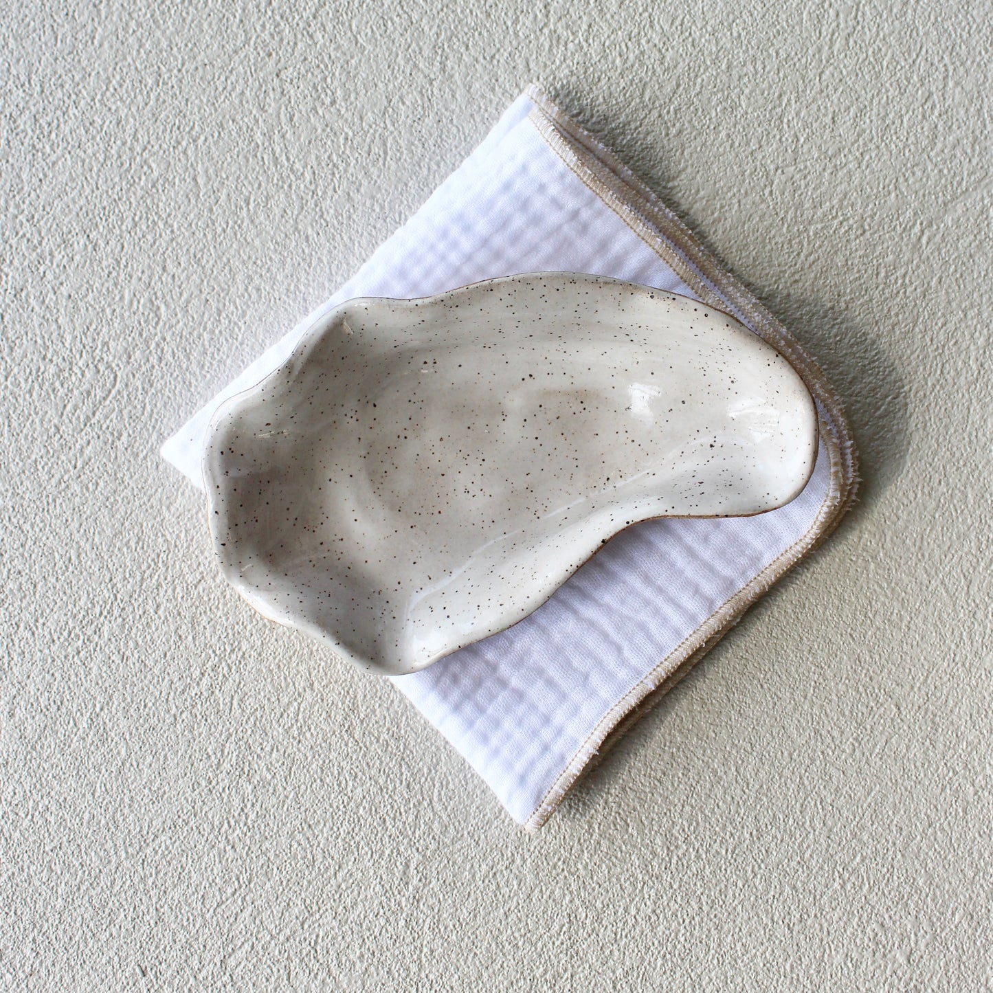 White Cotton Cocktail Napkins - set of 4