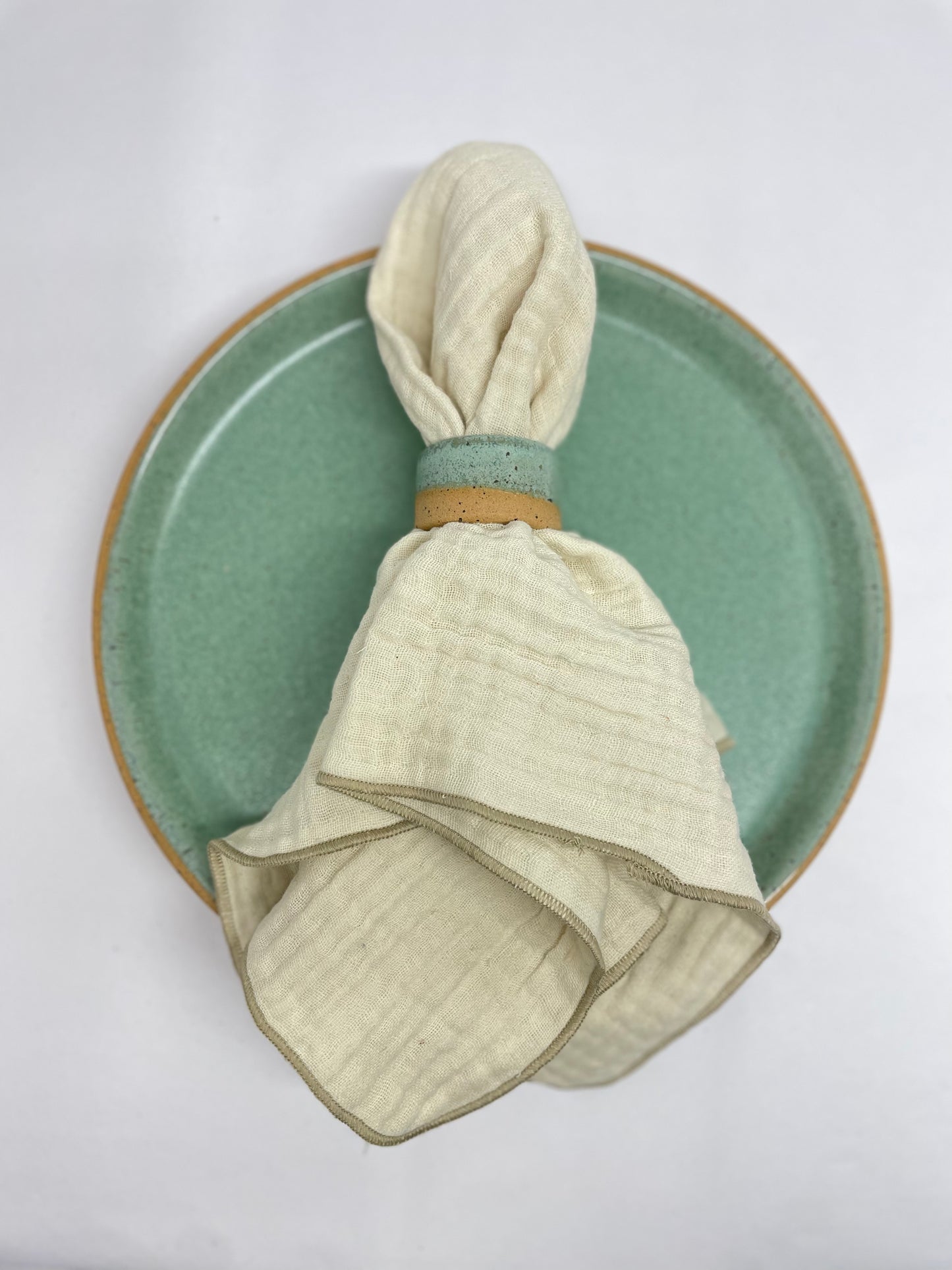 Oatmeal Cotton Napkins - set of 4