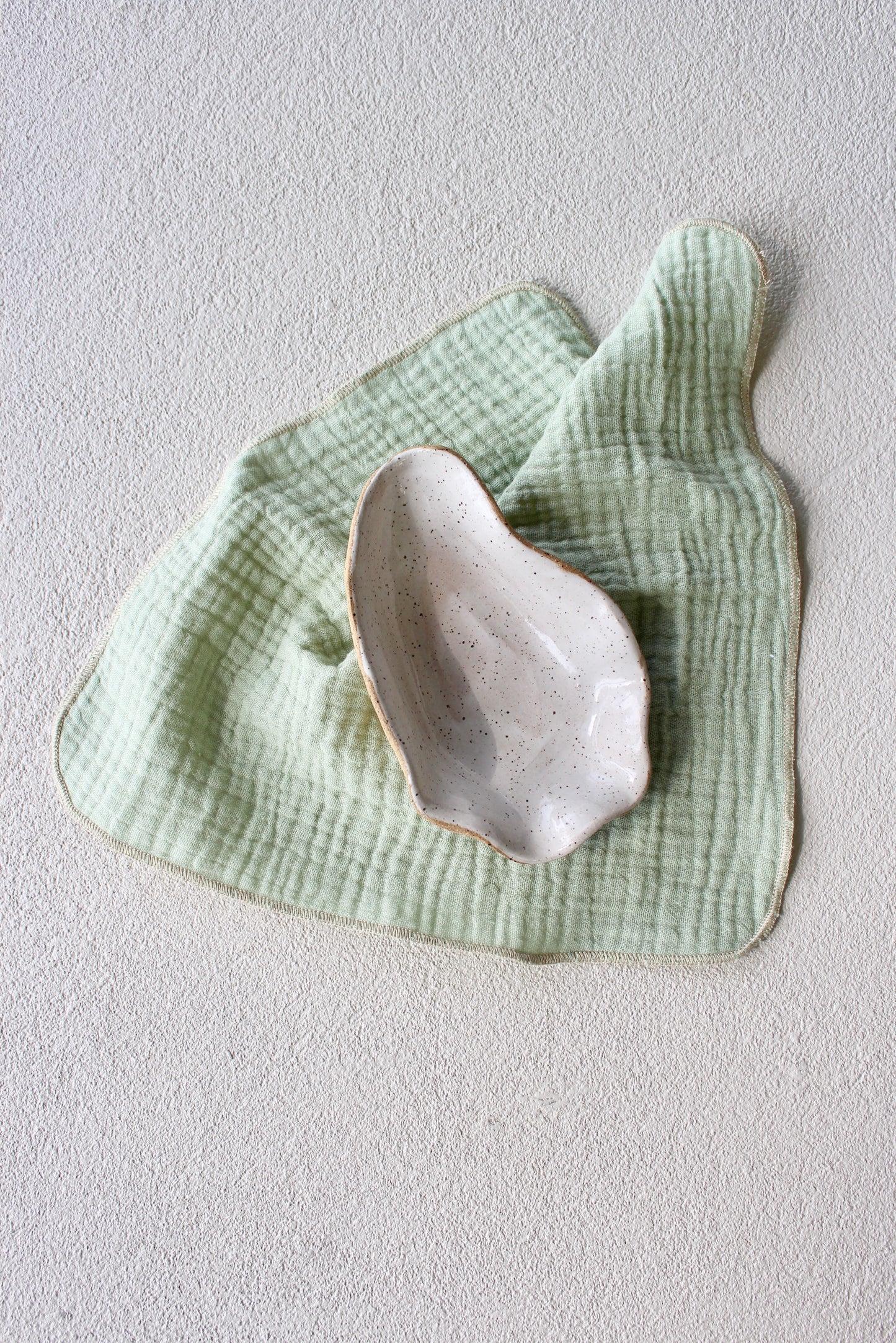 Sage Cotton Cocktail Napkins - set of 4