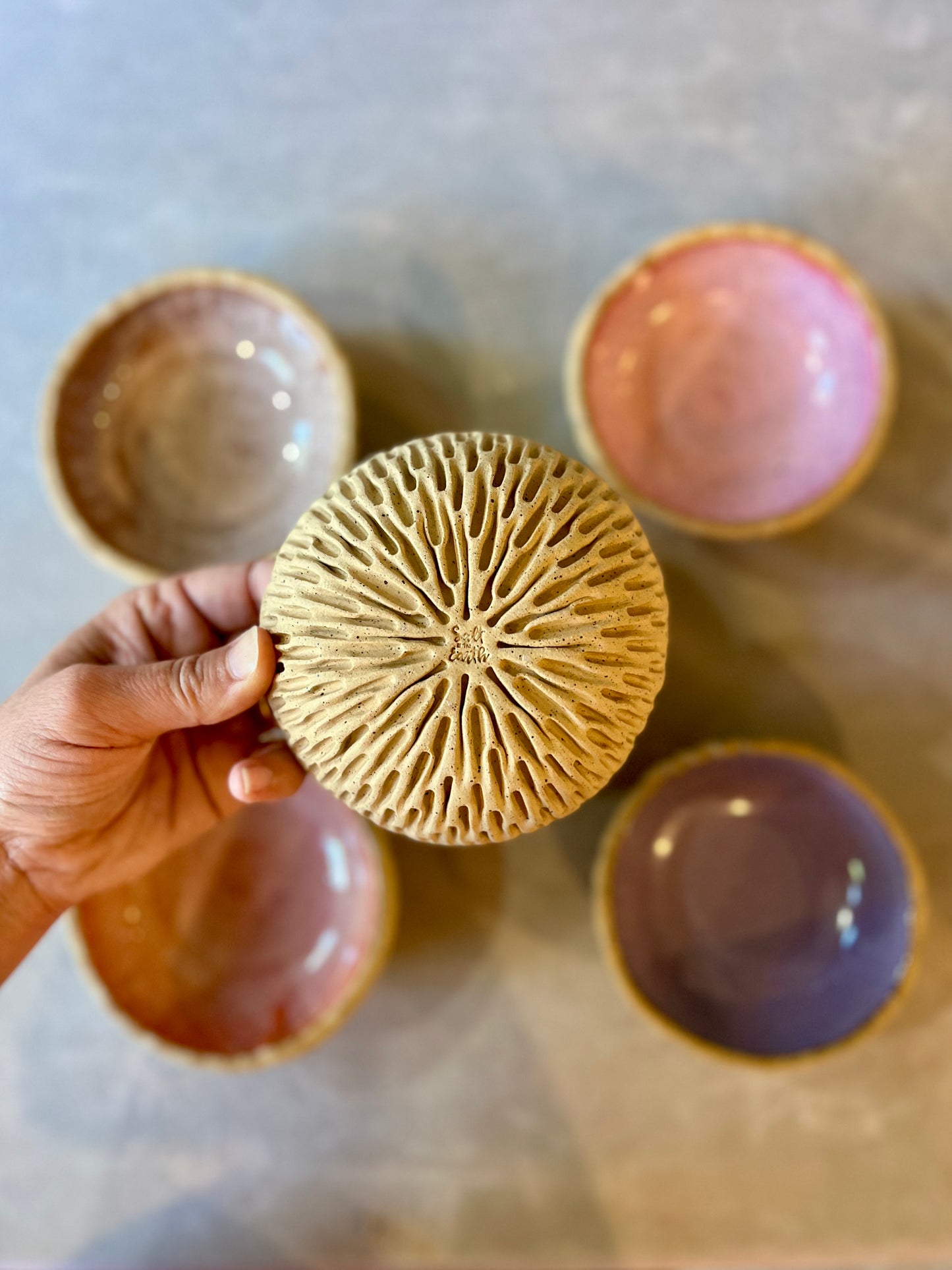 Small Coral Bowl