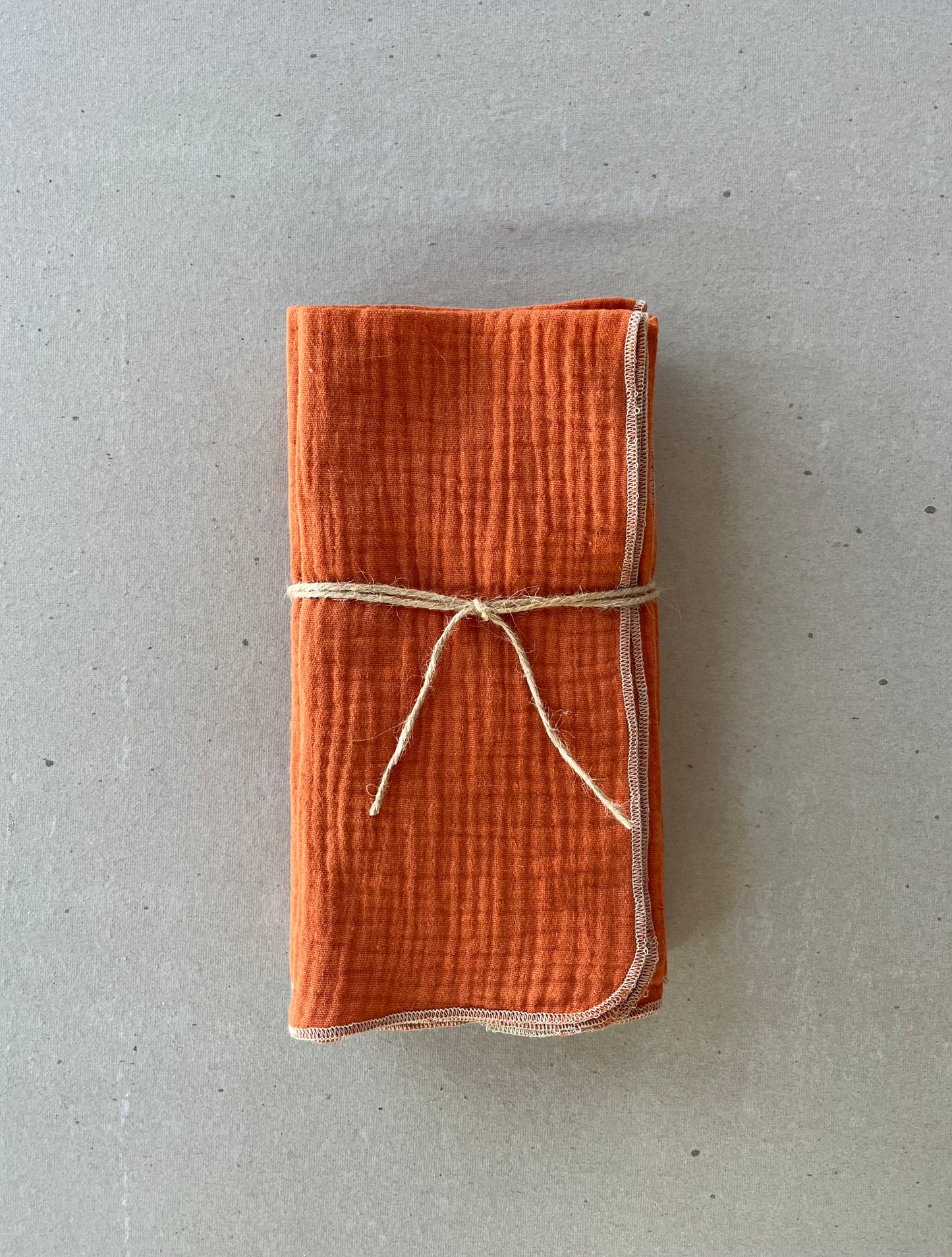 Pumpkin Cotton Napkins - set of 4