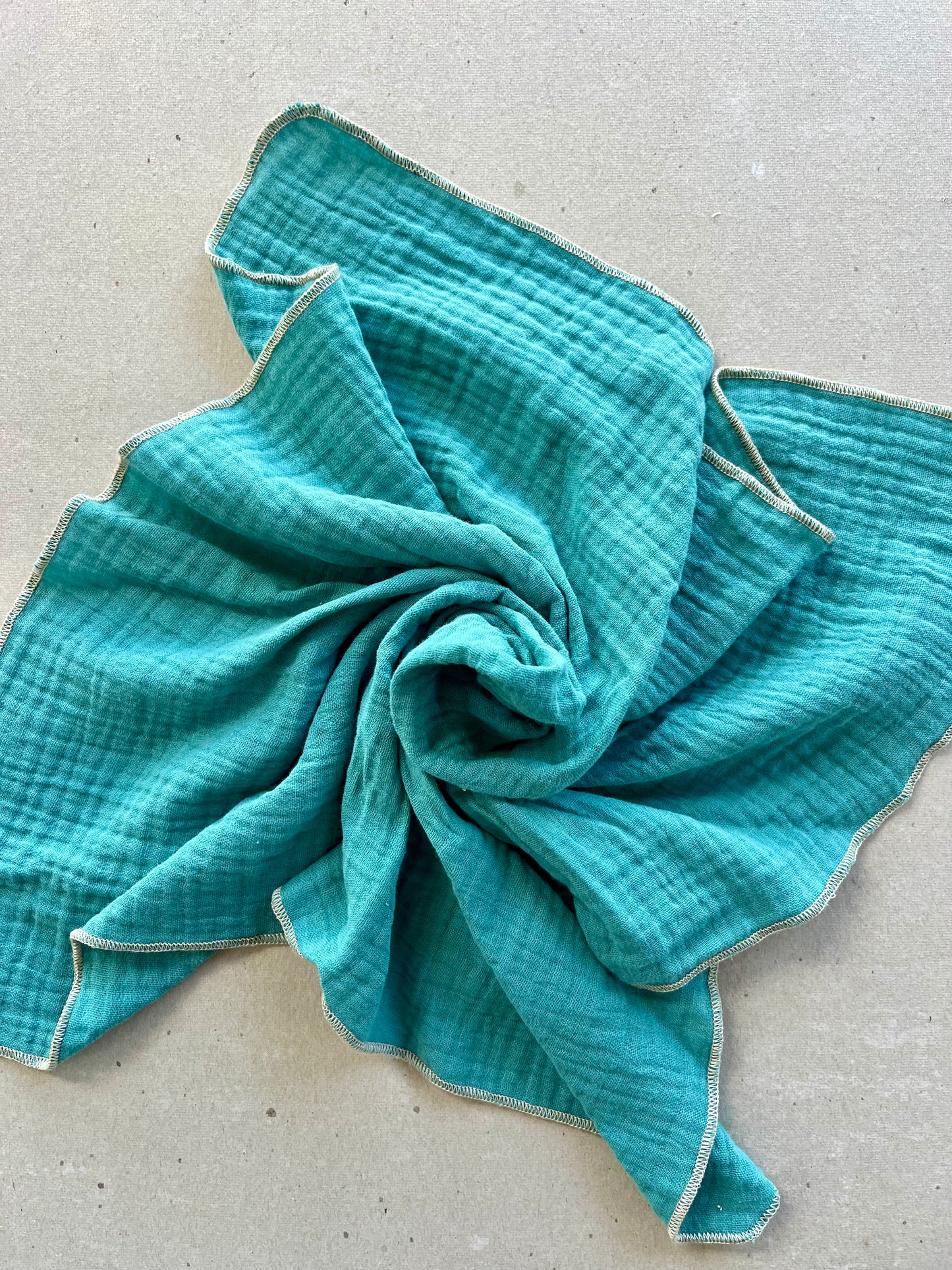 Blue Cotton Napkins - set of 4