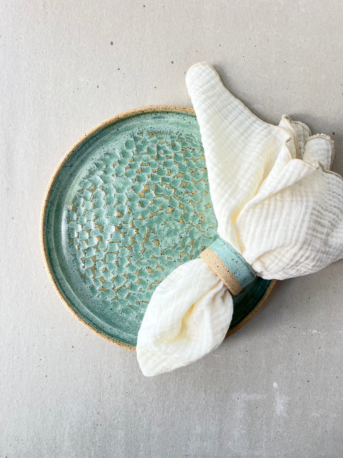Cream Cotton Napkins - set of 4