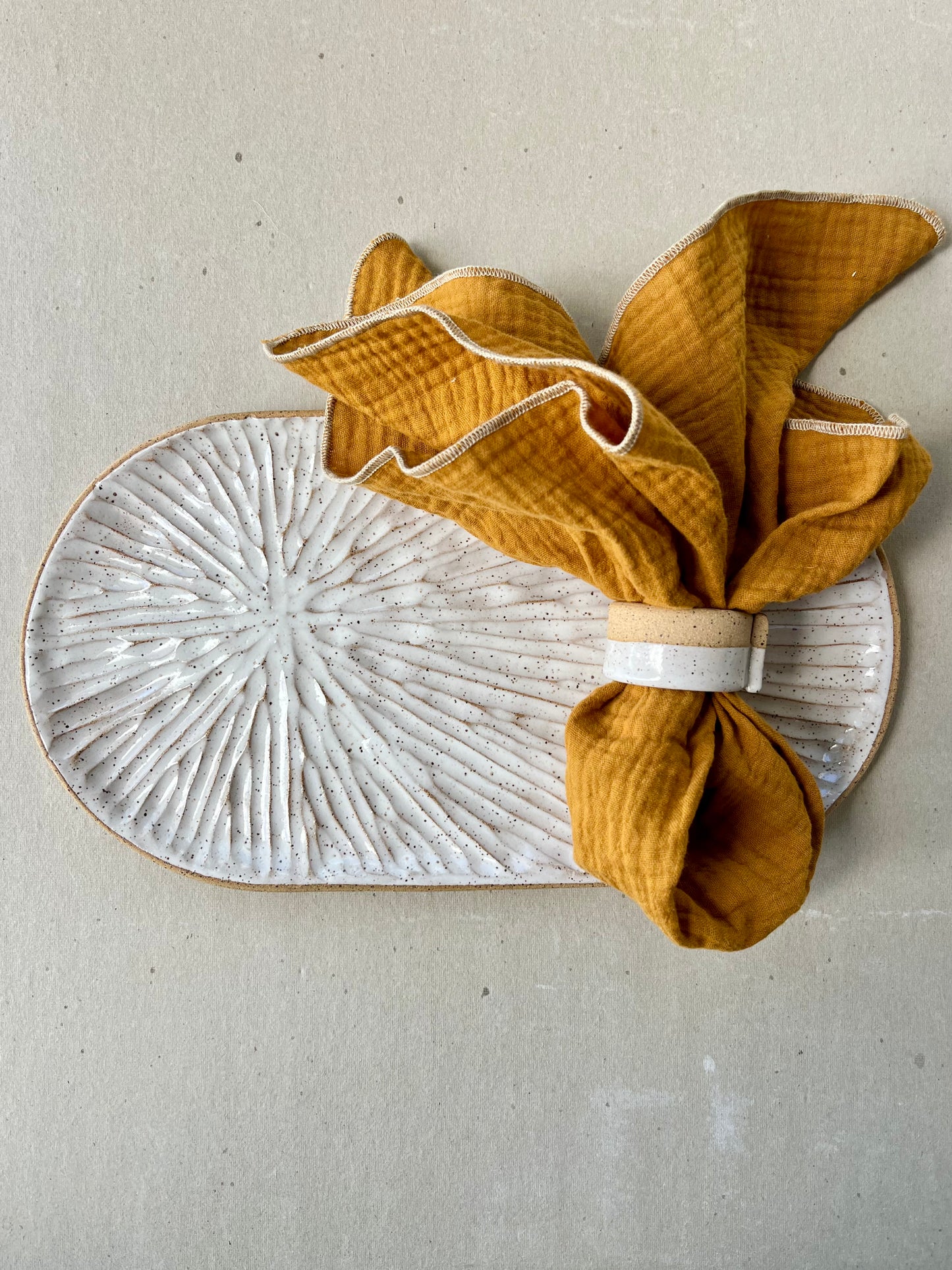Spice Cotton Napkins - set of 4