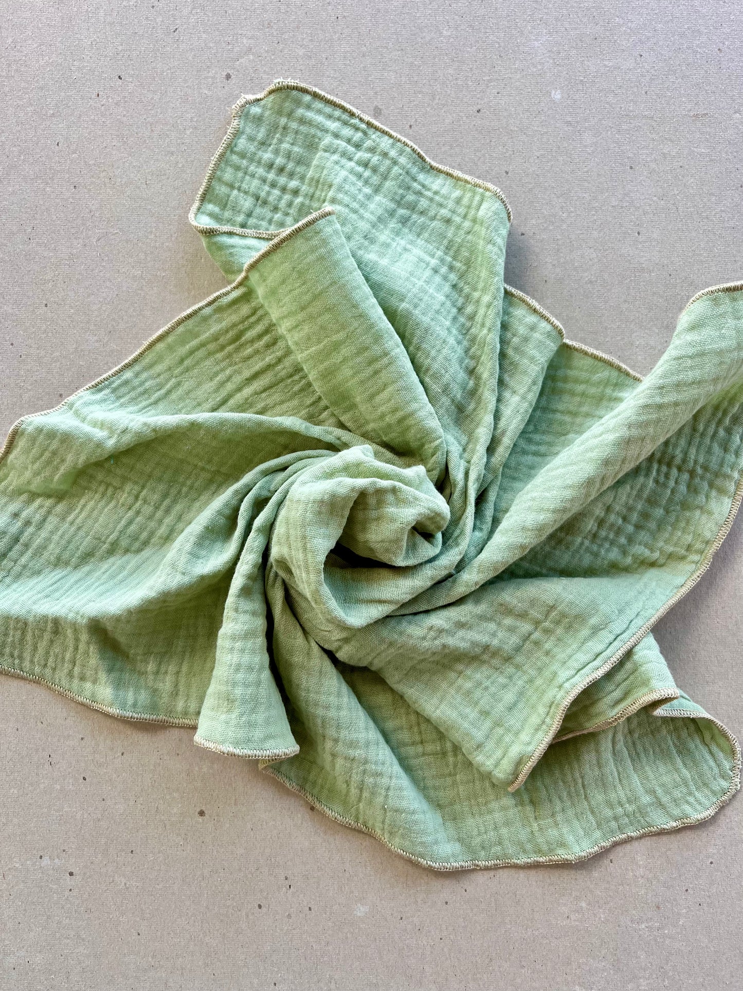 Sage Cotton Napkins - set of 4