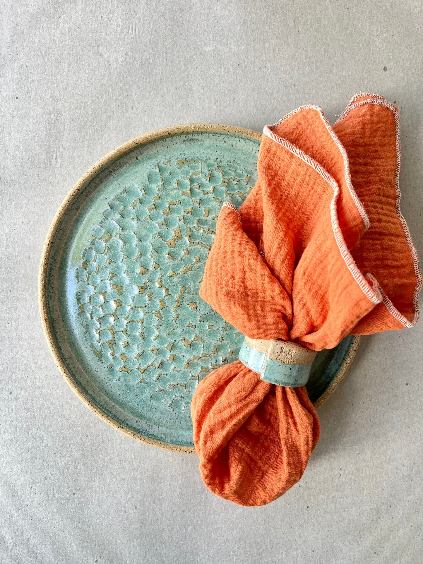 Pumpkin Cotton Napkins - set of 4