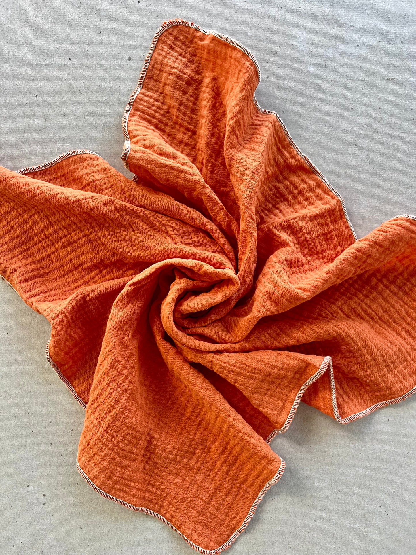 Pumpkin Cotton Napkins - set of 4