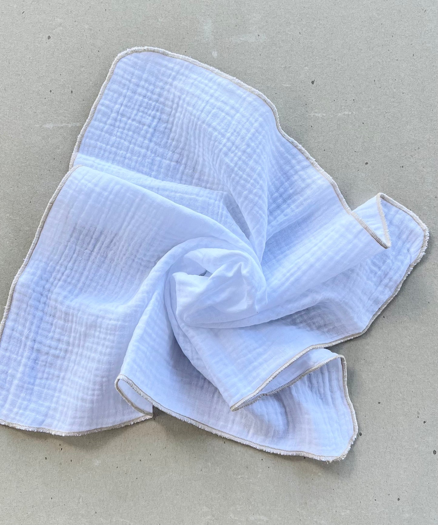 White Cotton Napkins - set of 4