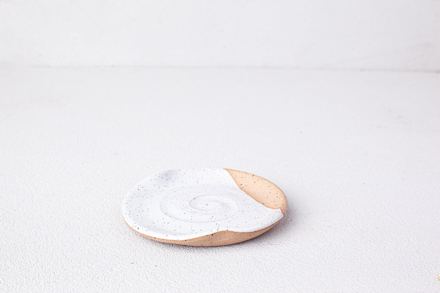 Speckled White Spoon Rest