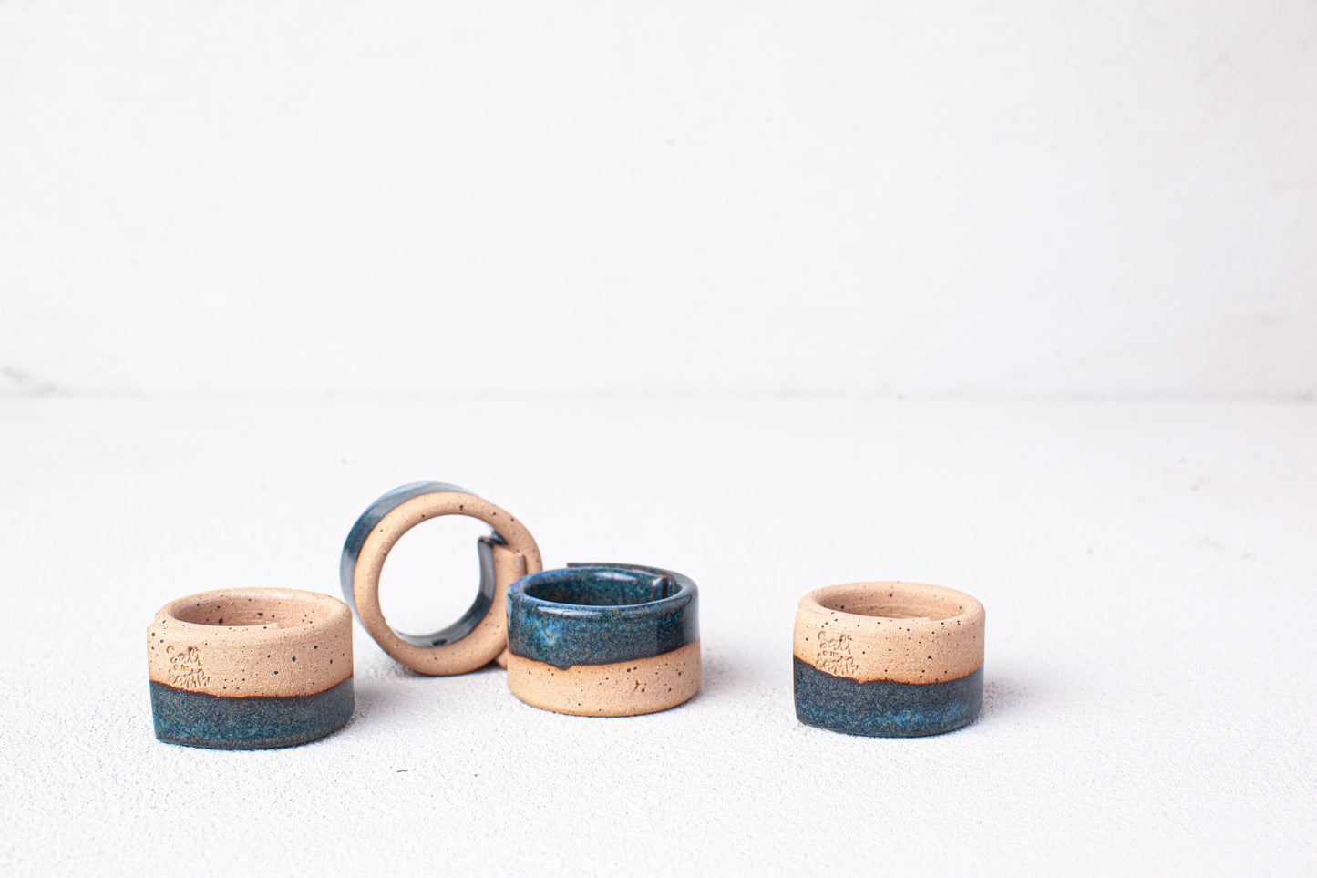 Offshore Blue Napkin Rings