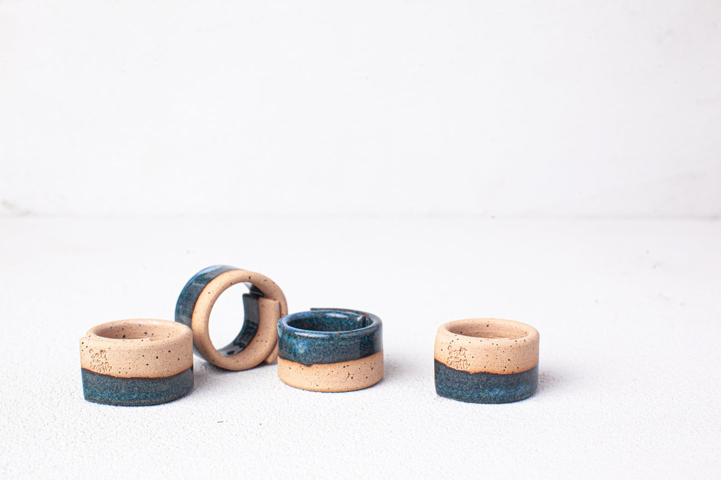 Offshore Blue Napkin Rings