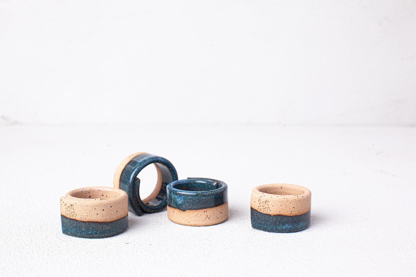 Offshore Blue Napkin Rings