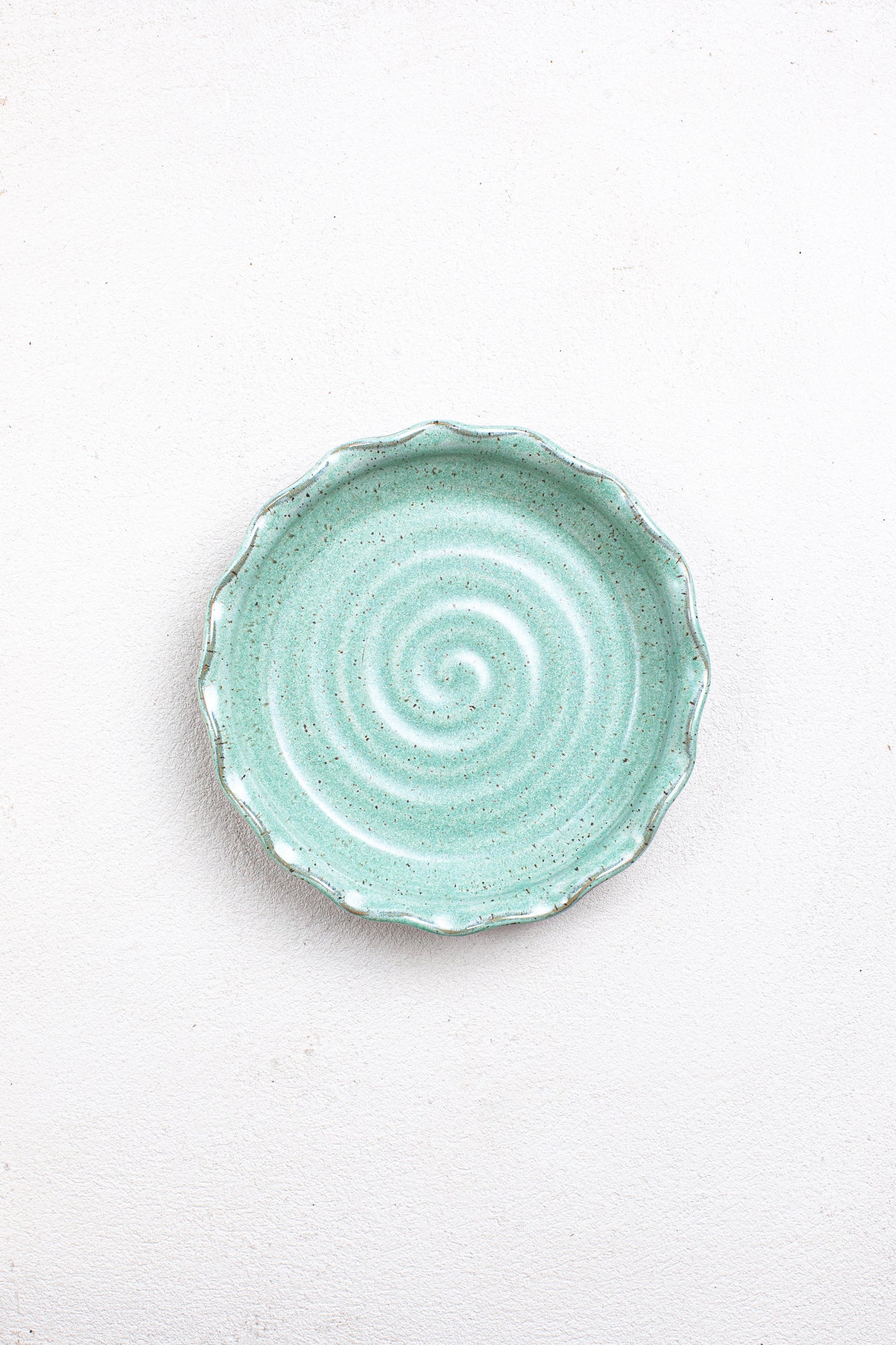 Turquoise Pie Plate