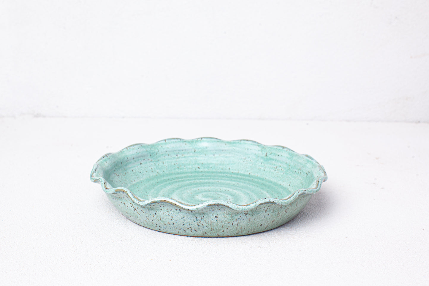 Turquoise Pie Plate