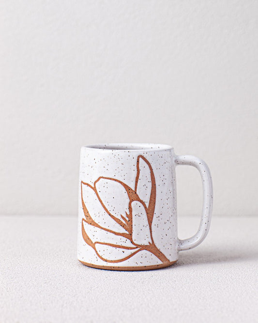 Magnolia Blossom Straight Mug