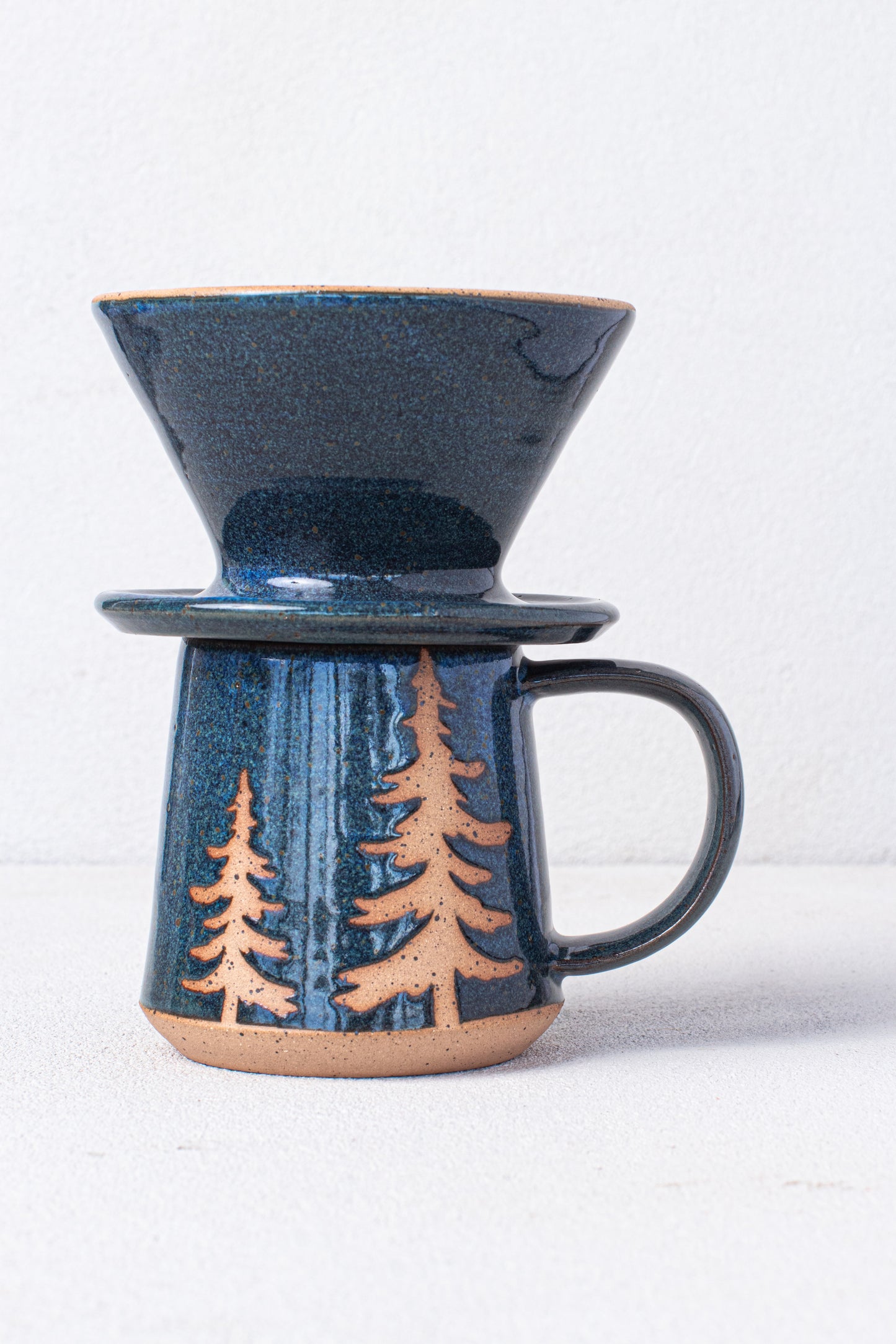 Evergreen Tree Mug - Blue