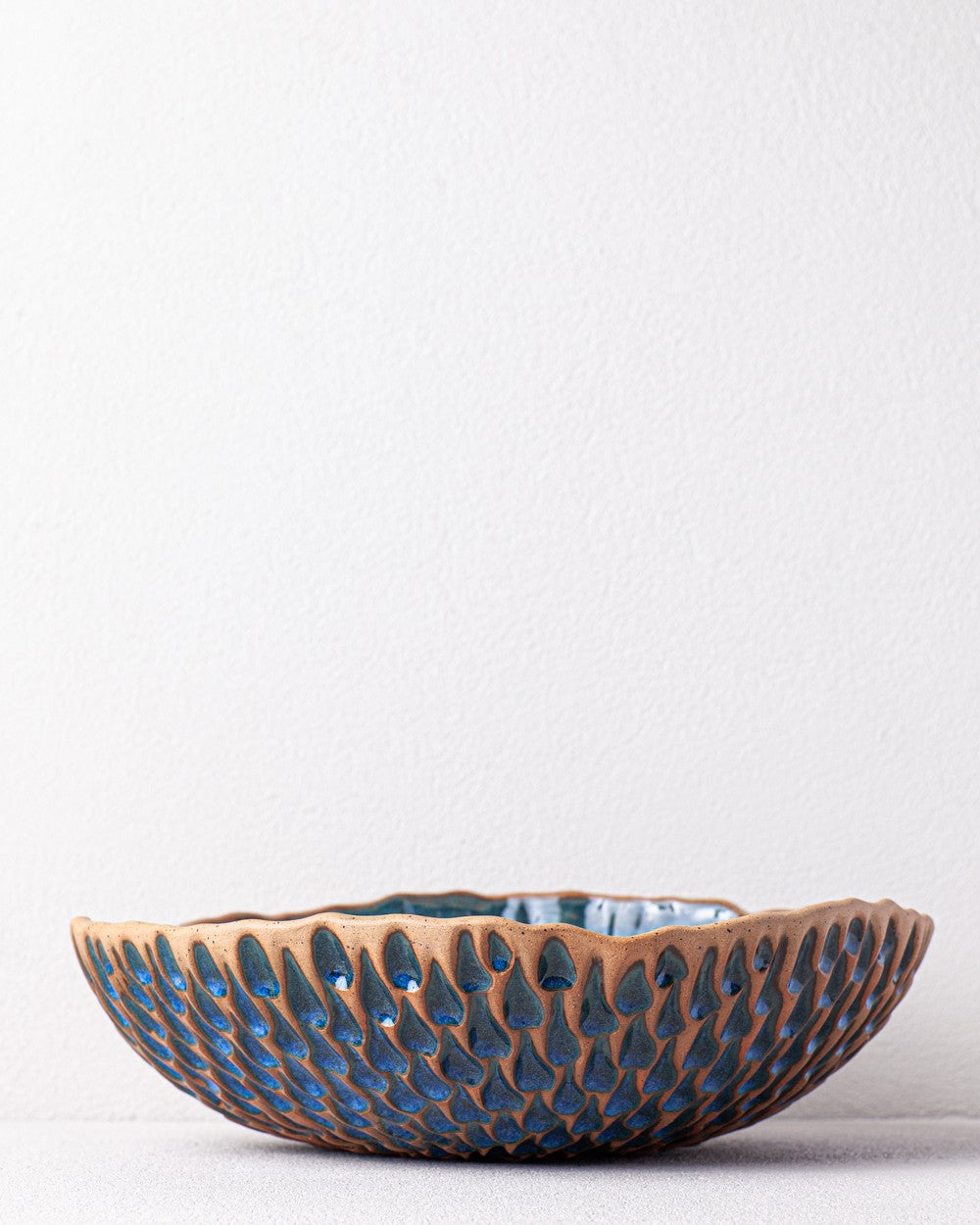 Large Decorative Bowl in Blue