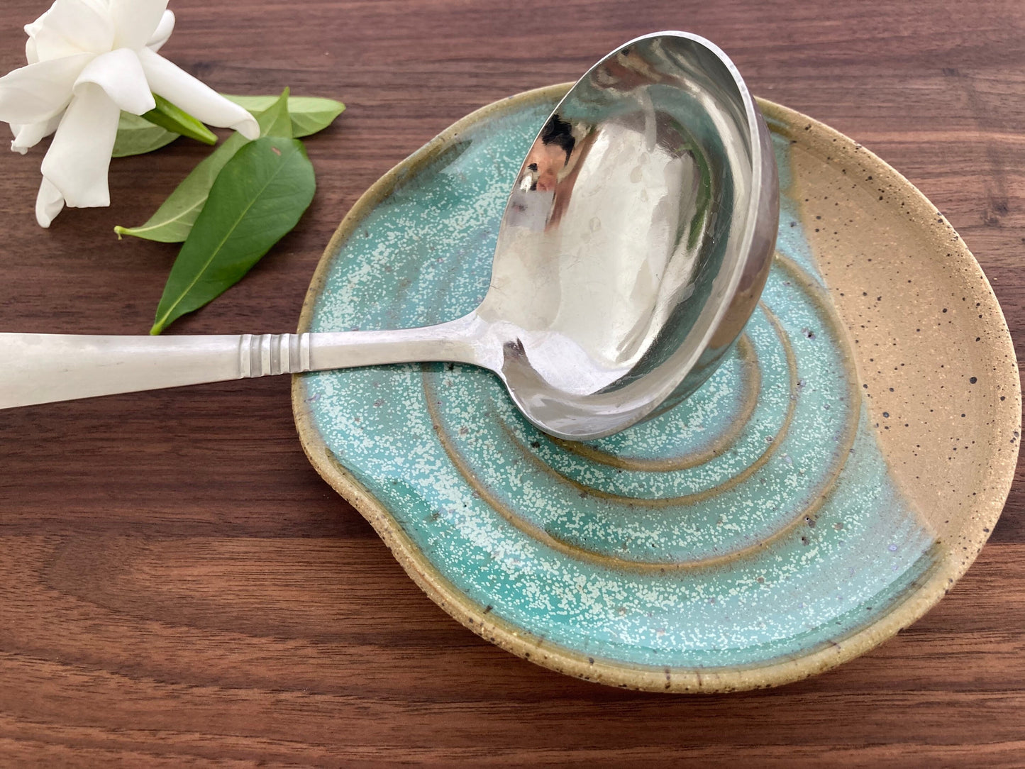 Turquoise Spoon Rest